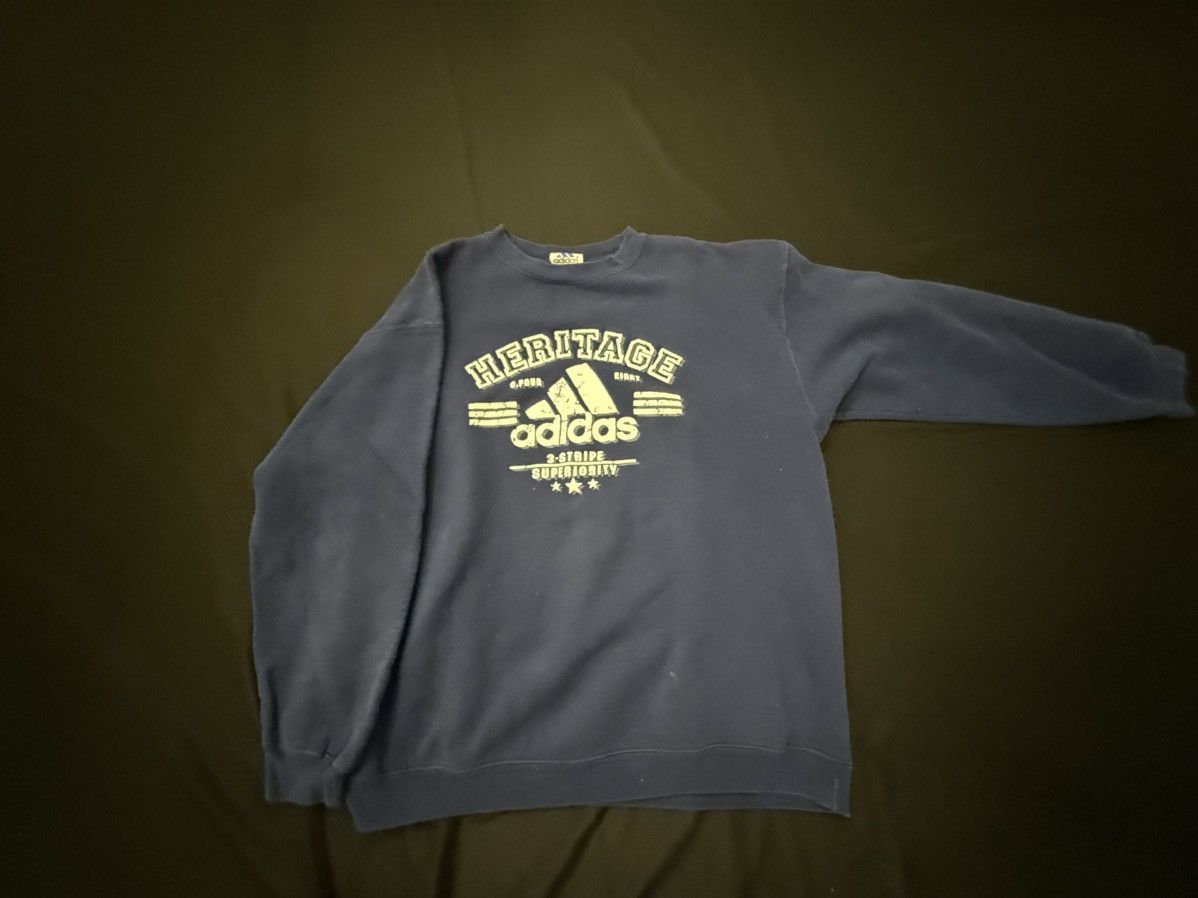 Adidas Adidas vintage 90s sweatshirt size large Size US L / EU 52-54 / 3 - 1 Thumbnail