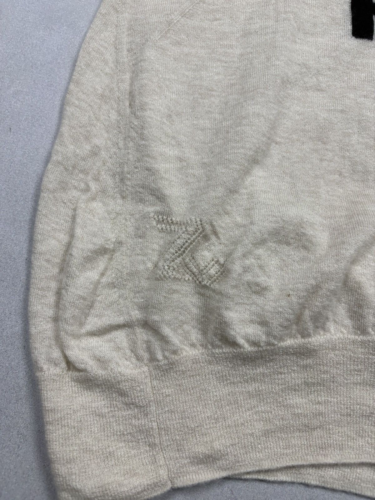 Zadig & Voltaire Zadig & Voltaire Je M’en Fous Cashmere Knit Short Sleeve Top Size M / US 6-8 / IT 42-44 - 9 Thumbnail