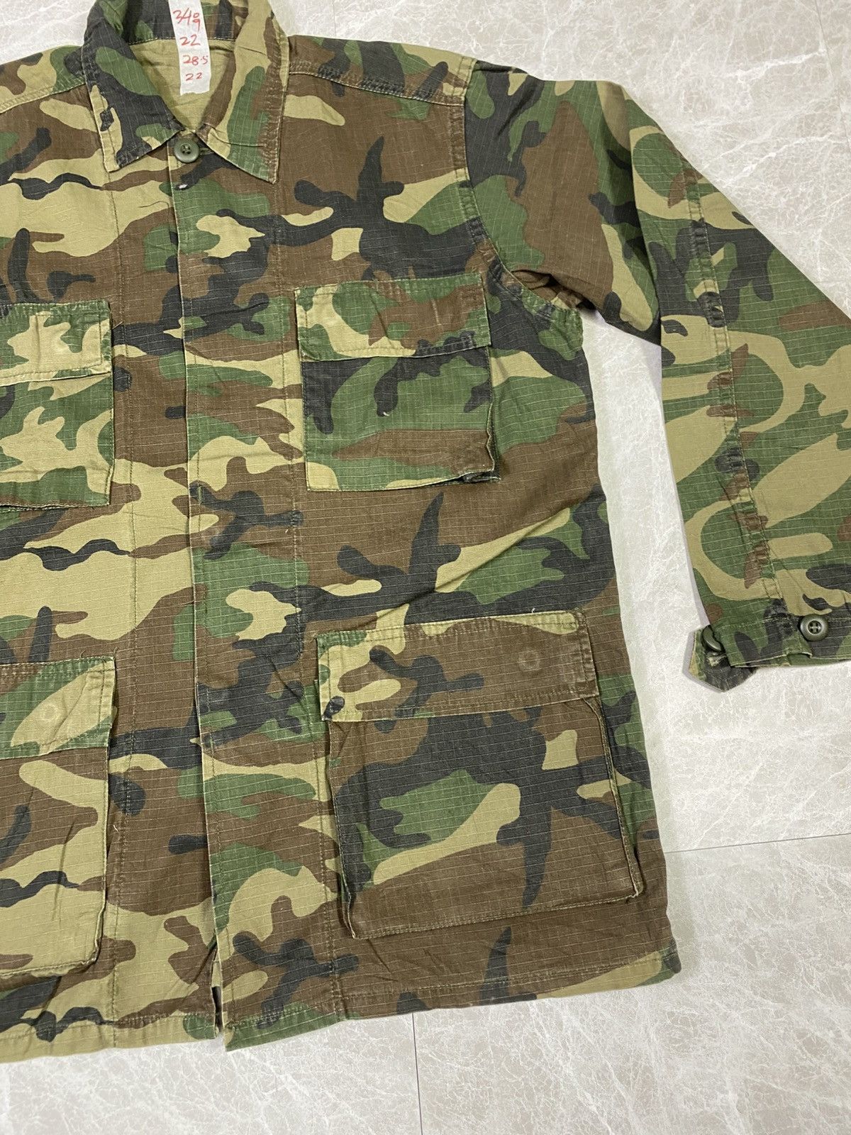 Vintage Vintage m65 army size L long sleeve Size US L / EU 52-54 / 3 - 3 Thumbnail