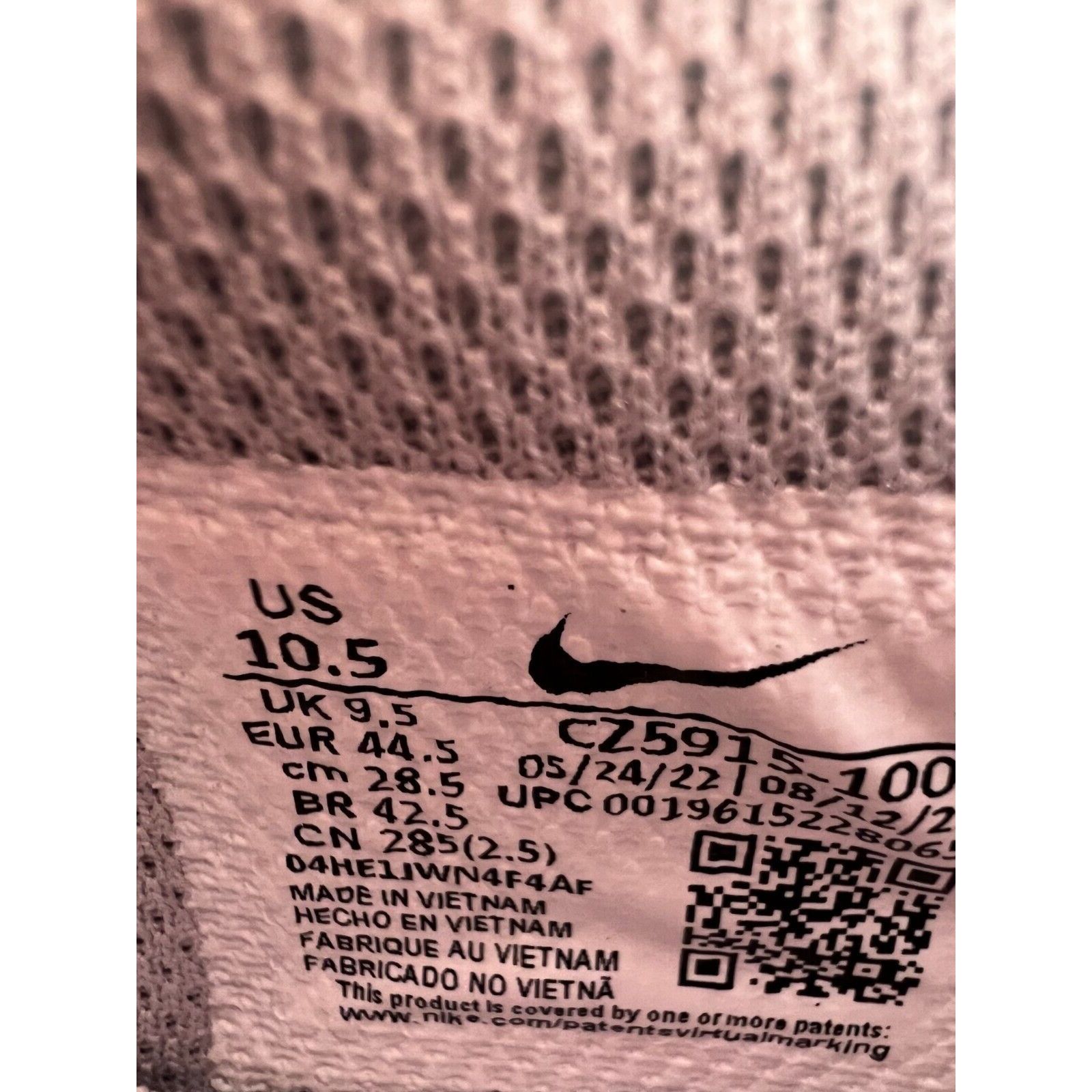 Nike Nike Force Zoom Trout 8 Pro Baseball CZ5915-100 Men 10.5 Size US 10.5 / EU 43-44 - 3 Thumbnail