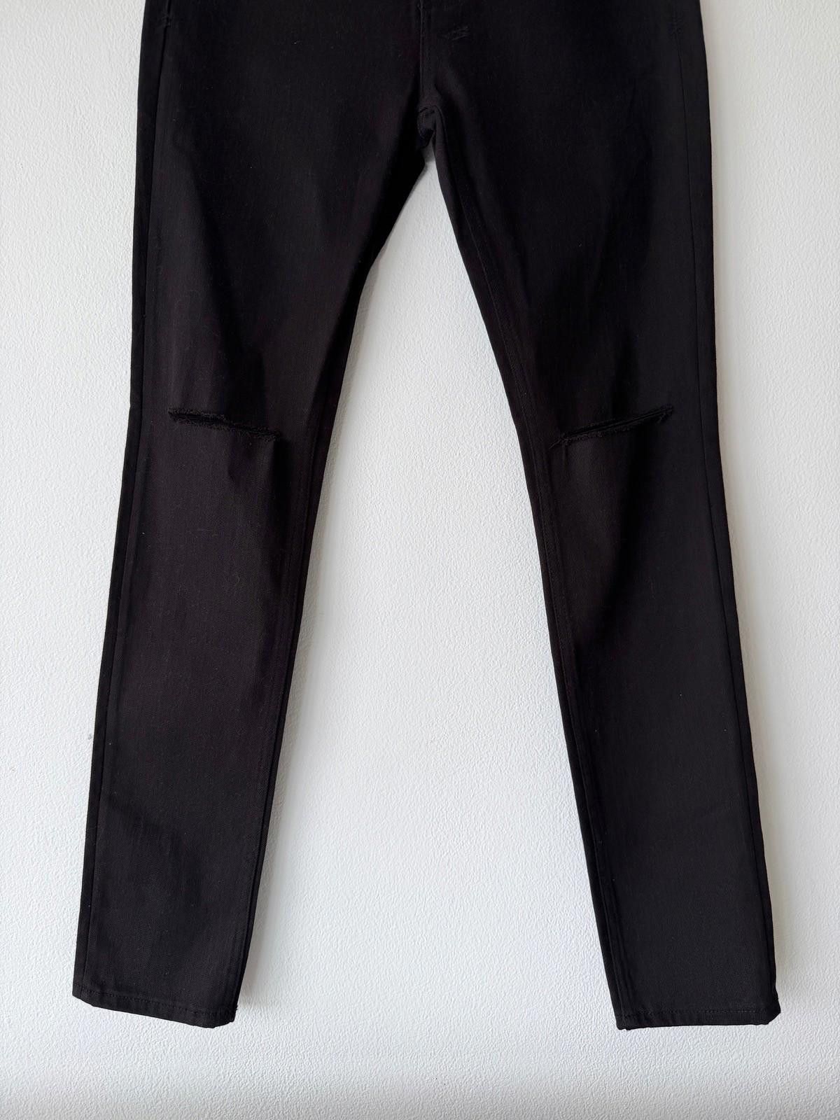 Ksubi new Ksubi mens jeans van winkle ace black slice rip 32 Size US 32 / EU 48 - 3 Thumbnail