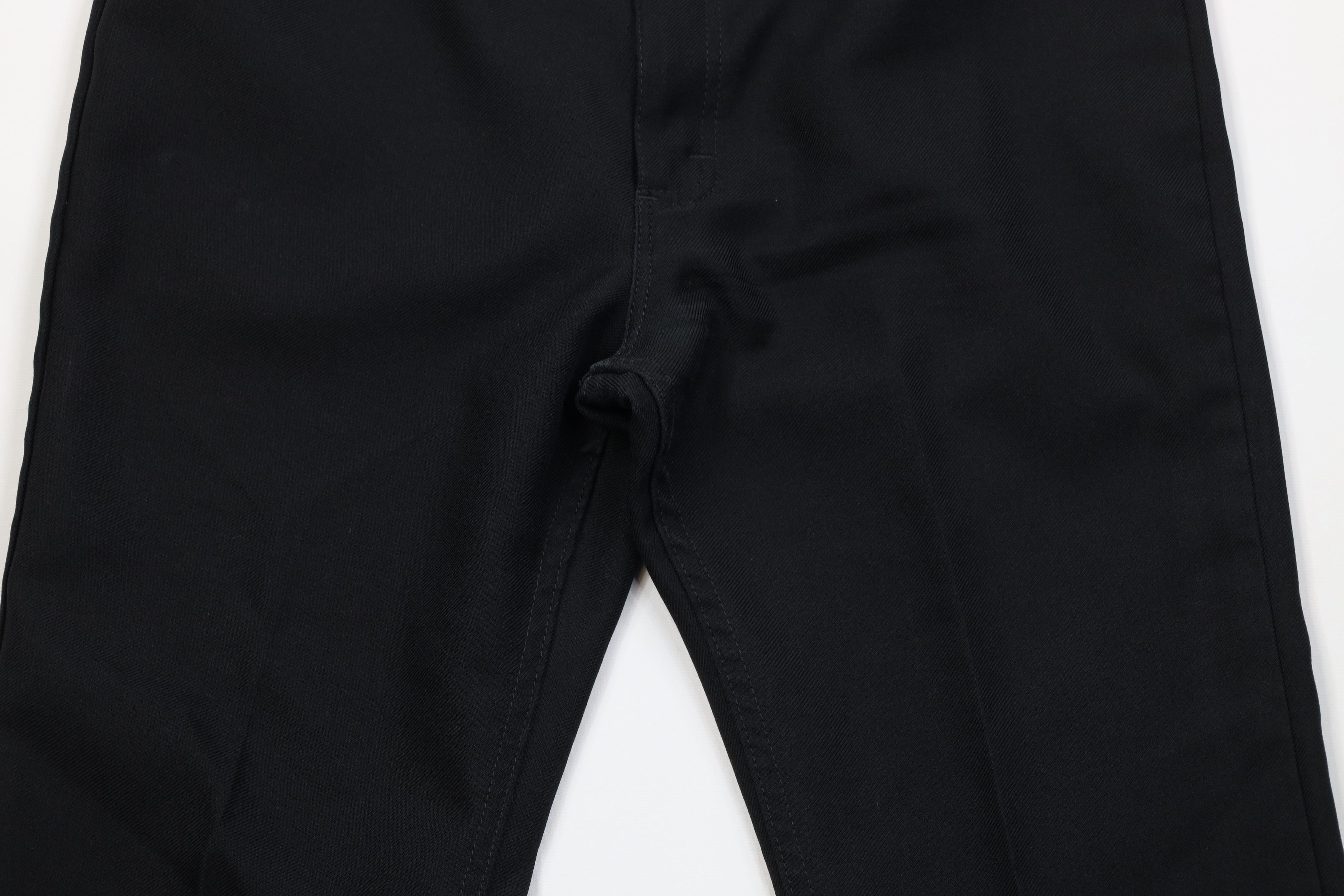 Wrangler Vintage 90s Wrangler Knit Flared Wide Leg Chino Pants Black Size US 38 / EU 54 - 3 Thumbnail
