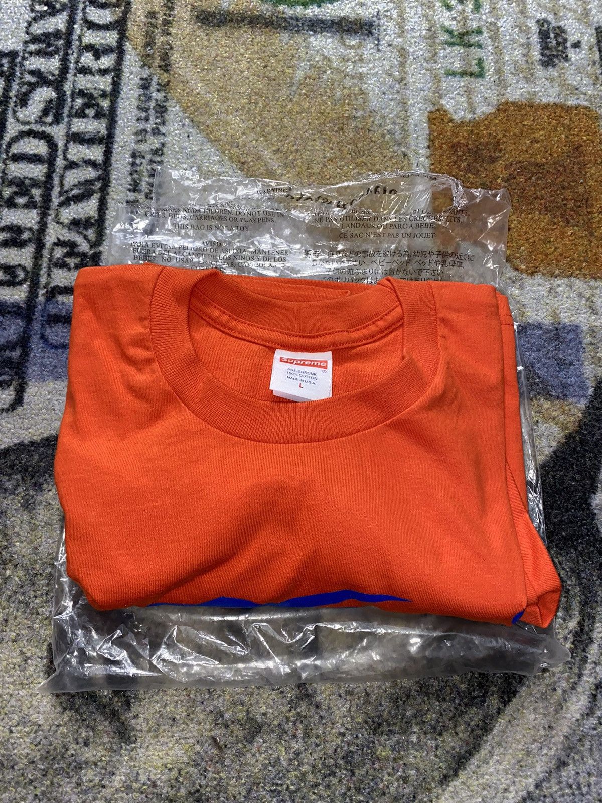Supreme Supreme Mobb Deep Dragon Tee Tomato Size US L / EU 52-54 / 3 - 4 Thumbnail