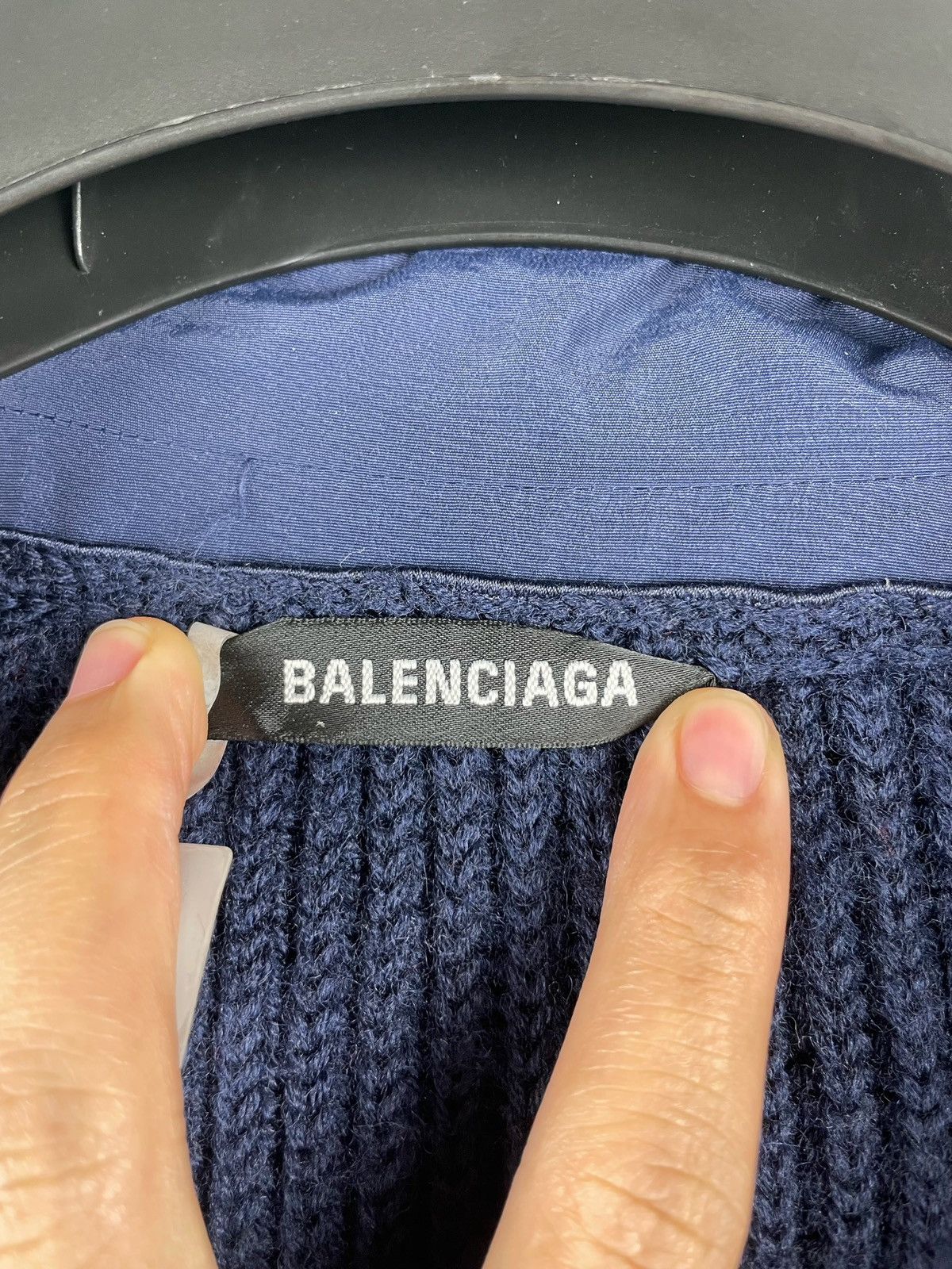 Balenciaga Balenciaga AW21 Oversized Layered Sweater Size US S / EU 44-46 / 1 - 13 Thumbnail