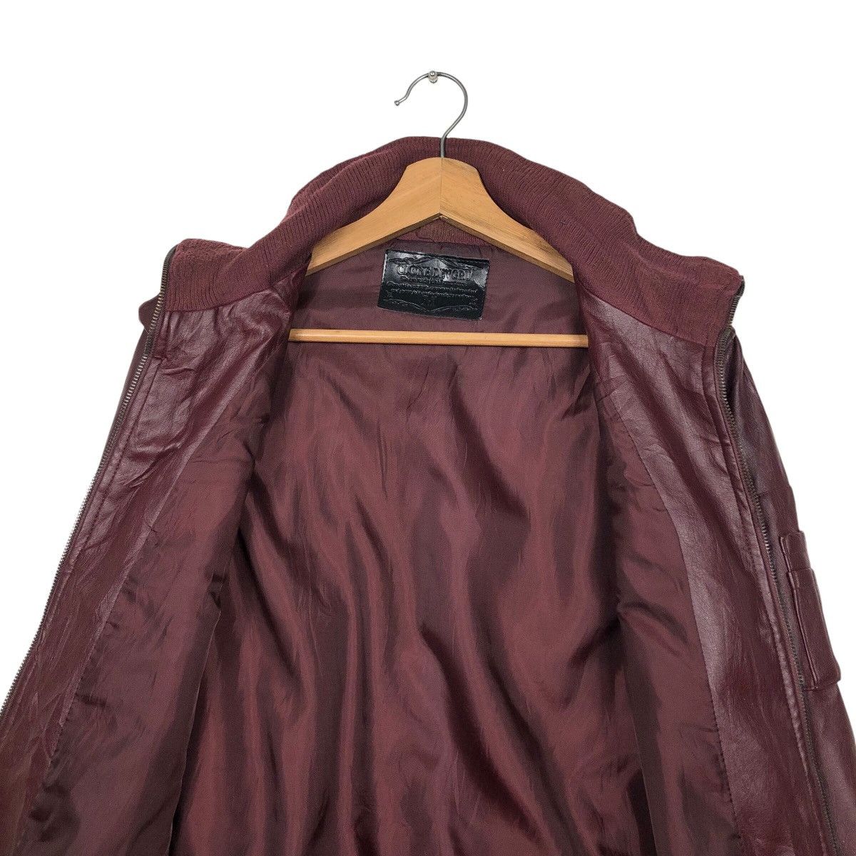 Japanese Brand 📌Vintage Biker Leather Jacket Clone Devgrun Size US M / EU 48-50 / 2 - 15 Thumbnail