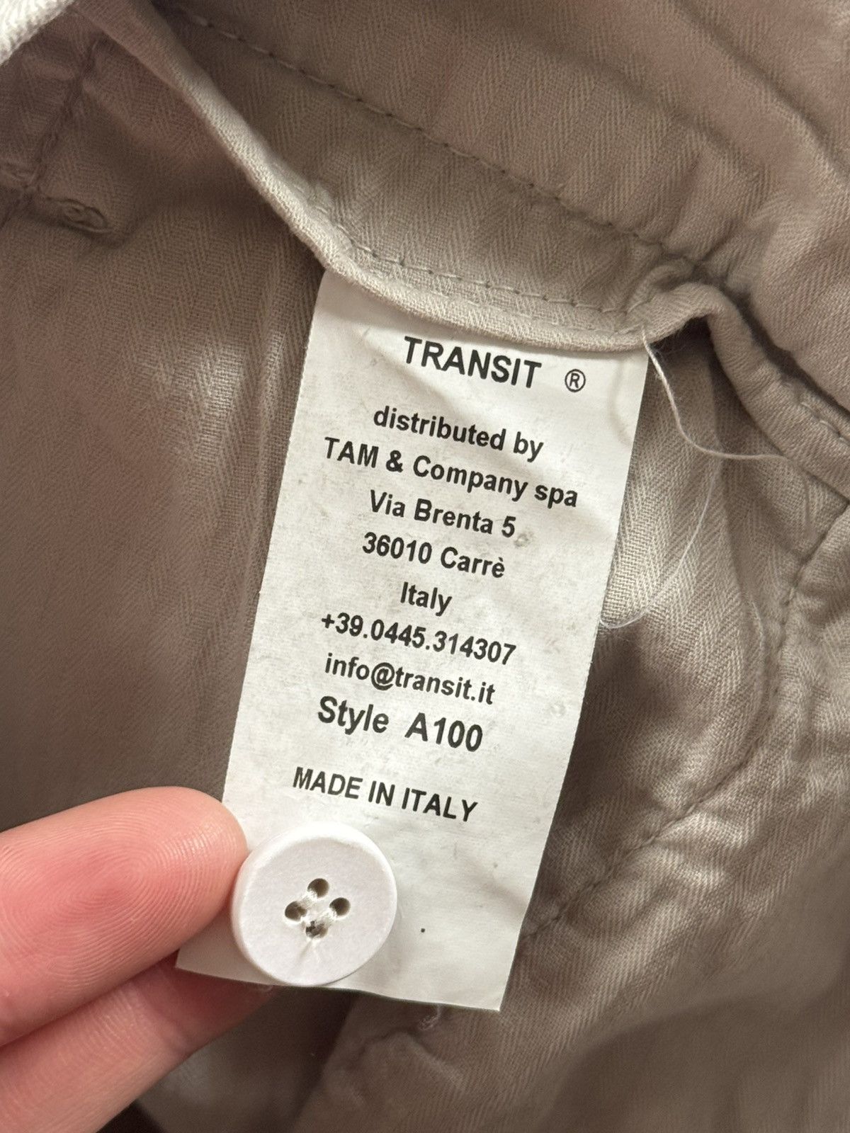 Transit Transit L casual pants chinos trousers 👖 Size 27" / US 4 / IT 40 - 8 Thumbnail