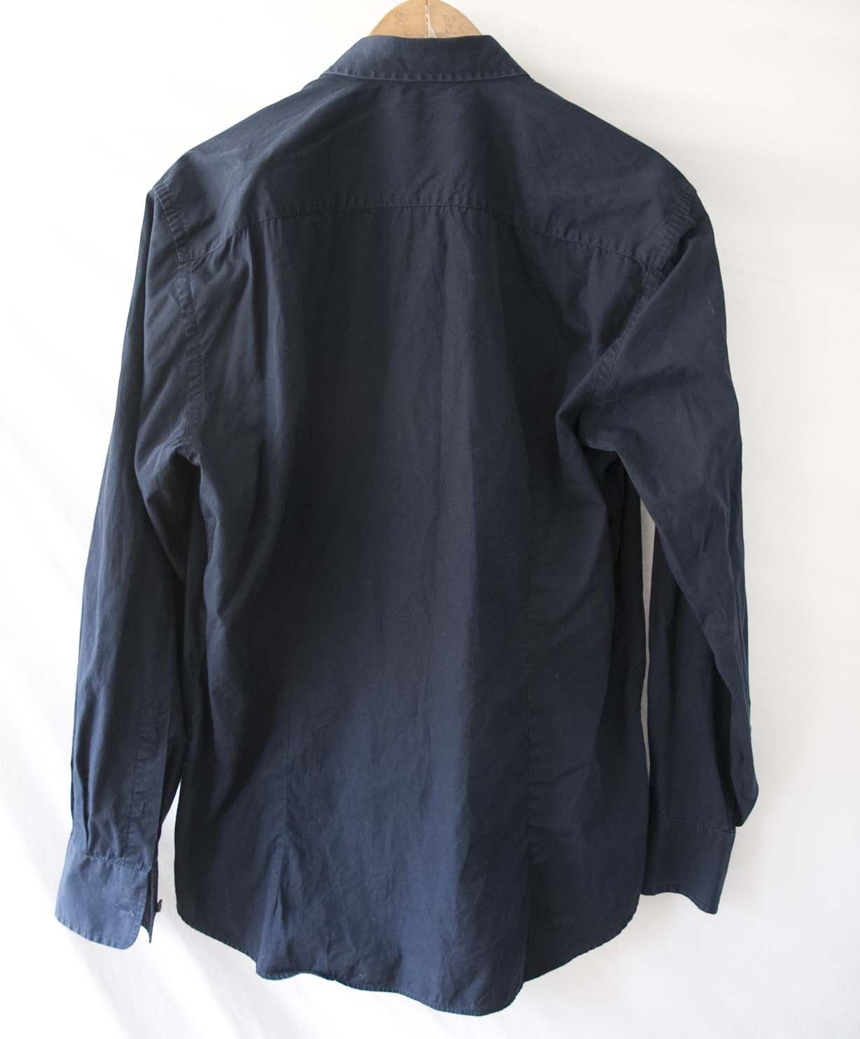 Dolce & Gabbana Dolce & Gabbana Shirt Size 16.5 / 42 Dark Blue Size 42R - 7 Thumbnail