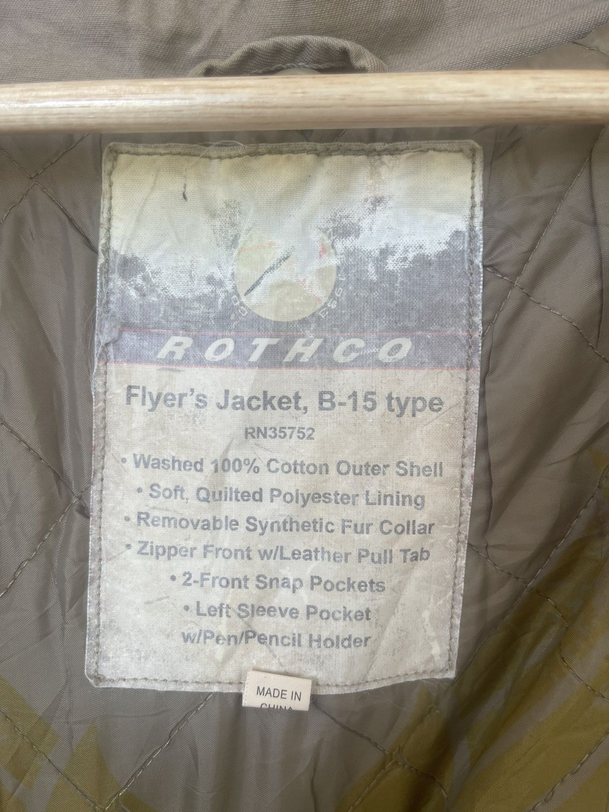Flight Club × Rothco Rare ROTHCO DLIGHT JACKET Size US S / EU 44-46 / 1 - 10 Thumbnail