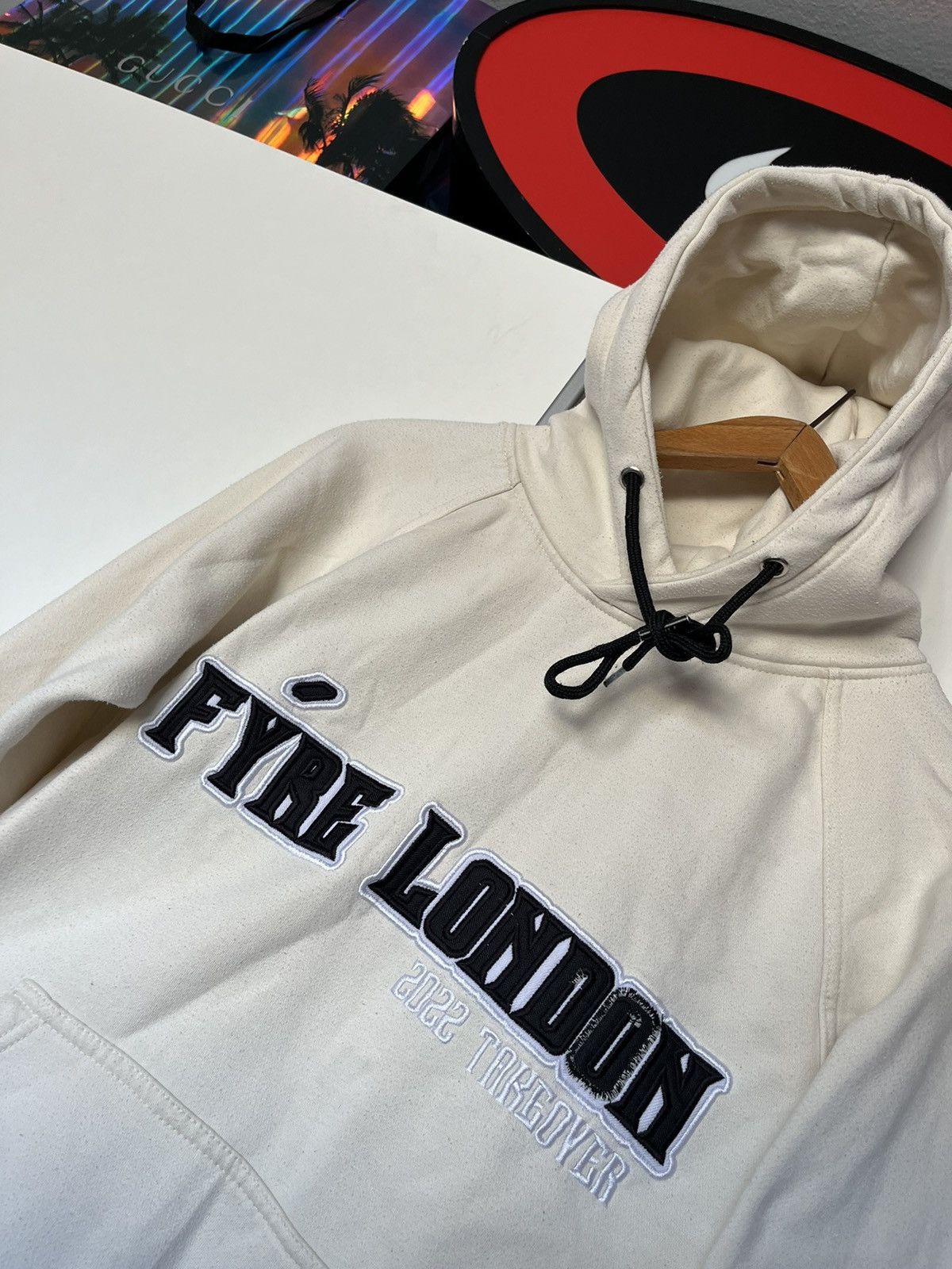 Designer Fyre London Takeover Tracksuit Hoodie / Pant Joggers UK Drip Size US XS / EU 42 / 0 - 3 Thumbnail