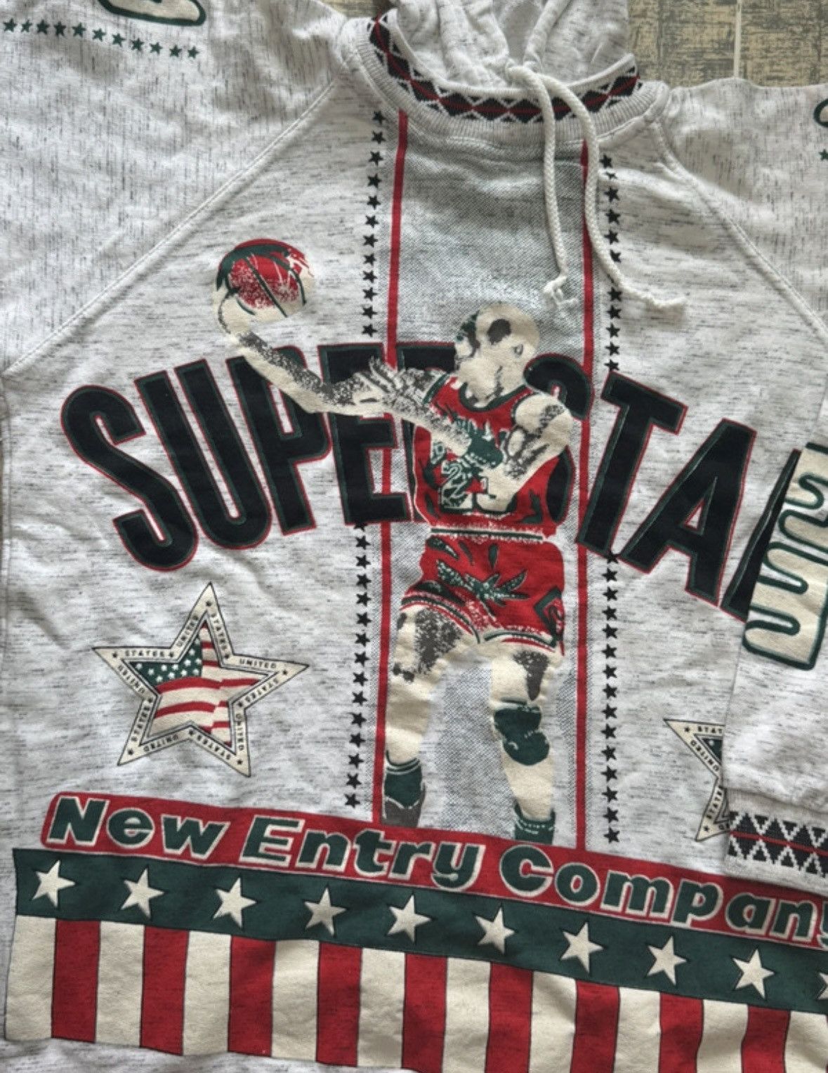 NBA × Vintage Hoodie NBA Jordan Size US M / EU 48-50 / 2 - 3 Thumbnail