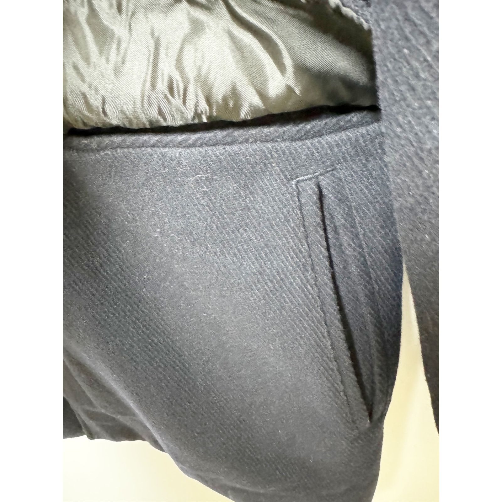 Cole Haan Cole Haan Walking Coat Wool Removable Bib Quilted Navy Blue Size US M / EU 48-50 / 2 - 3 Thumbnail