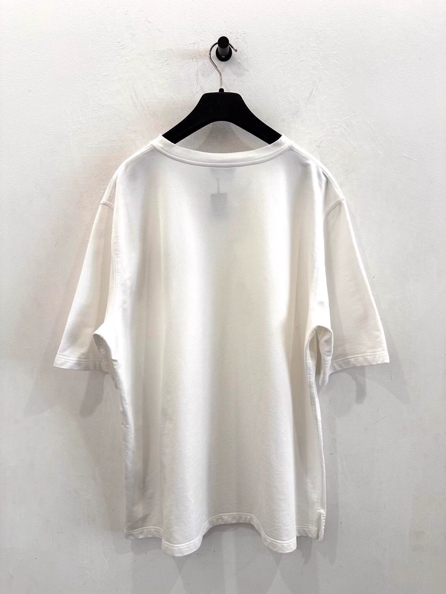 Hermes Hermes Men's White SS Tee Black Horse Head Size US L / EU 52-54 / 3 - 3 Thumbnail