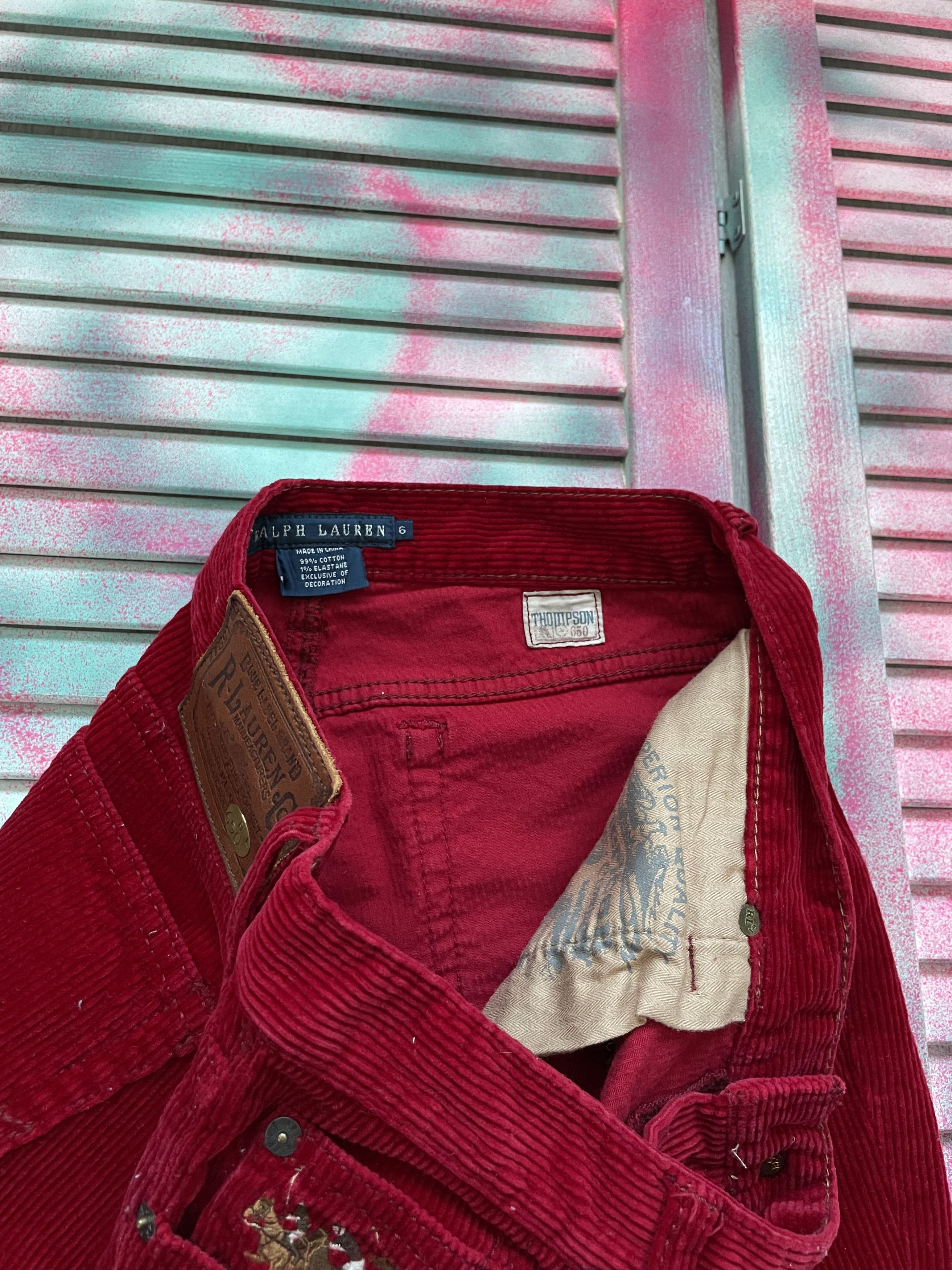 Polo Ralph Lauren Vintage Polo Ralph Lauren Corduroy Women's Pants Size 32" / US 10 / IT 46 - 9 Thumbnail