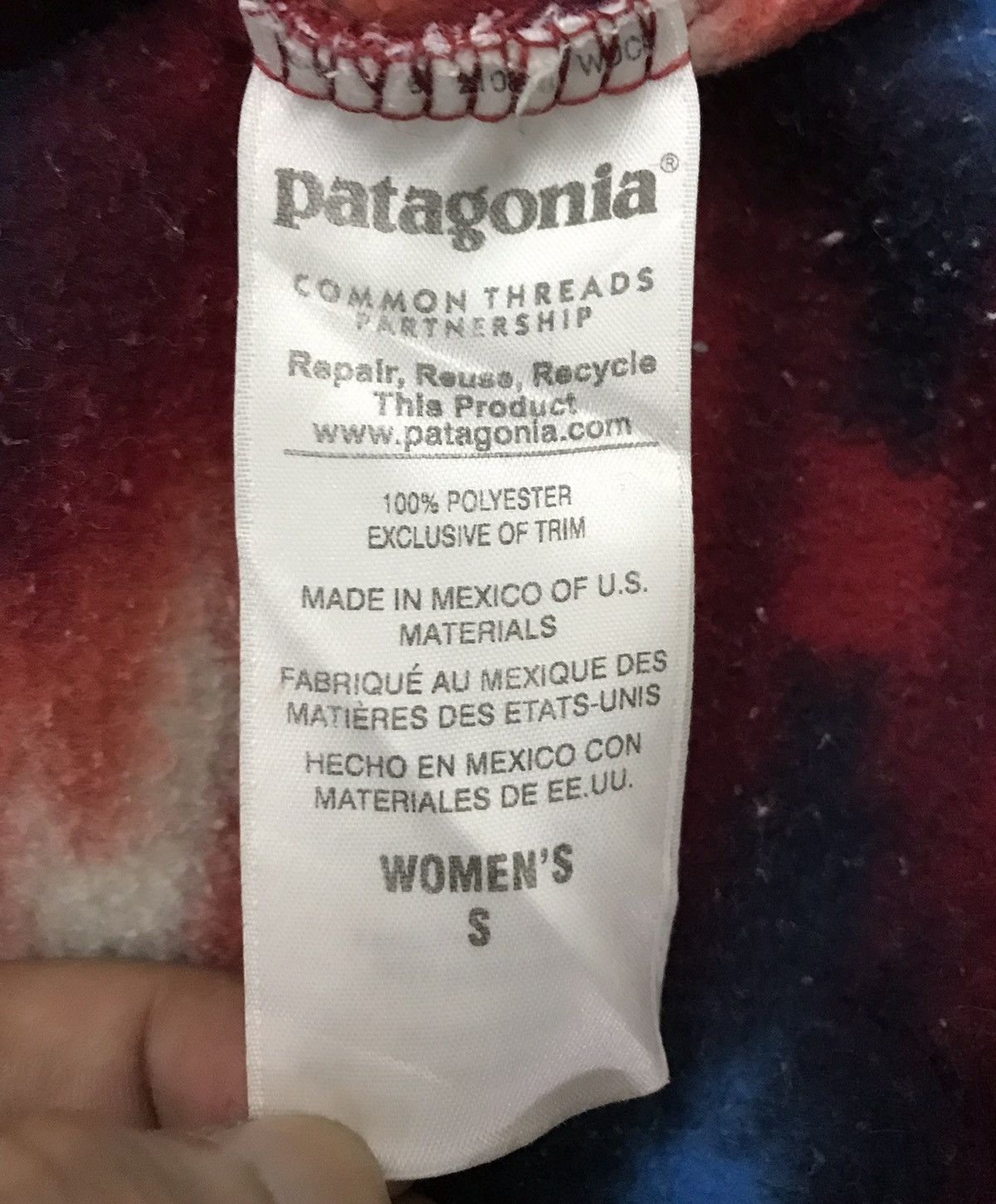 Patagonia × Vintage Vintage Patagonia Synchilla Sweatshirt Size US S / EU 44-46 / 1 - 12 Thumbnail