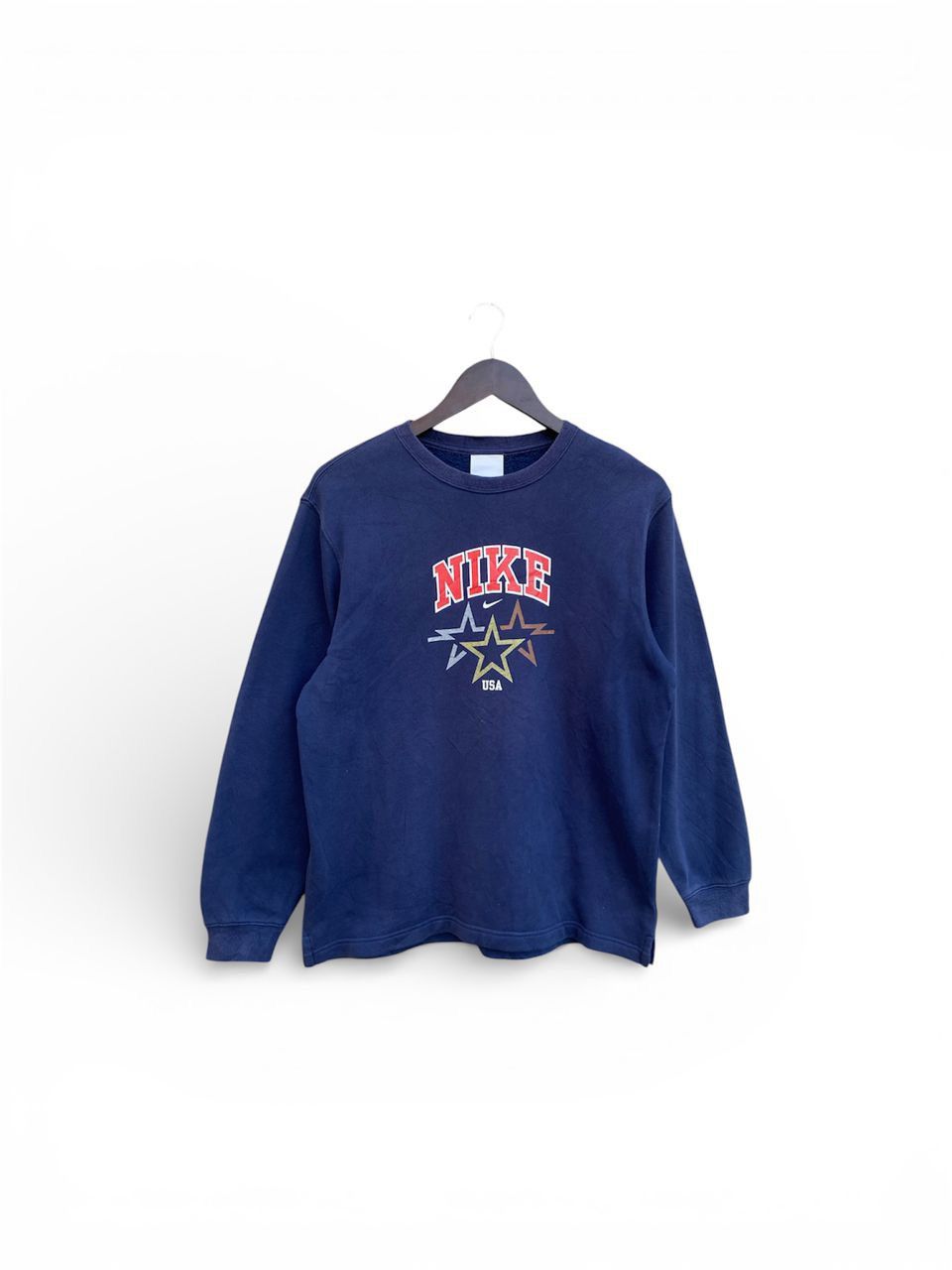 Nike Nike USA Spellout Crewneck Sweatshirt Size US L / EU 52-54 / 3 - 1 Thumbnail