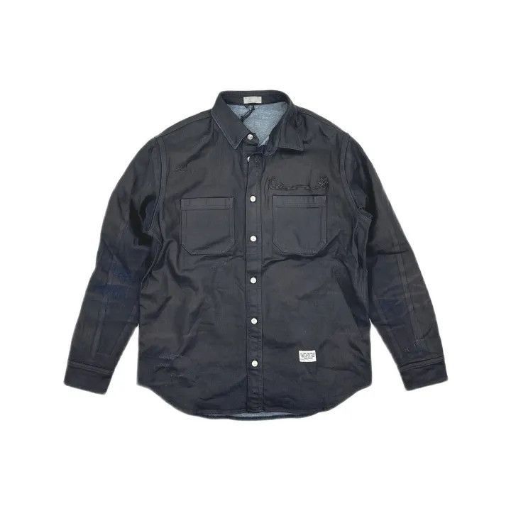 Dior Dior Dior x Travis Scott Geometric Long Sleeve Shirt 0079- Size US M / EU 48-50 / 2 - 2 Thumbnail