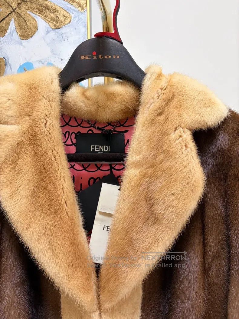 Fendi Fendi Mink Fur Coat Size S / US 4 / IT 40 - 3 Thumbnail