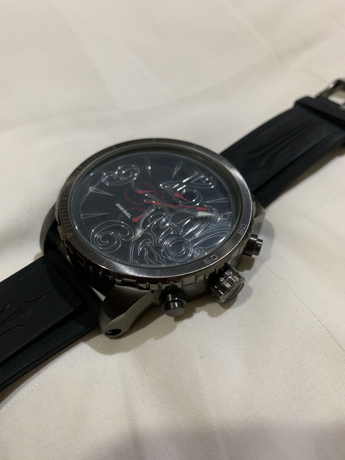 Diesel Men's Diesel x Mr Cartoon LIMITED EDITION Chronograph Watch Size ONE SIZE - 3 Thumbnail