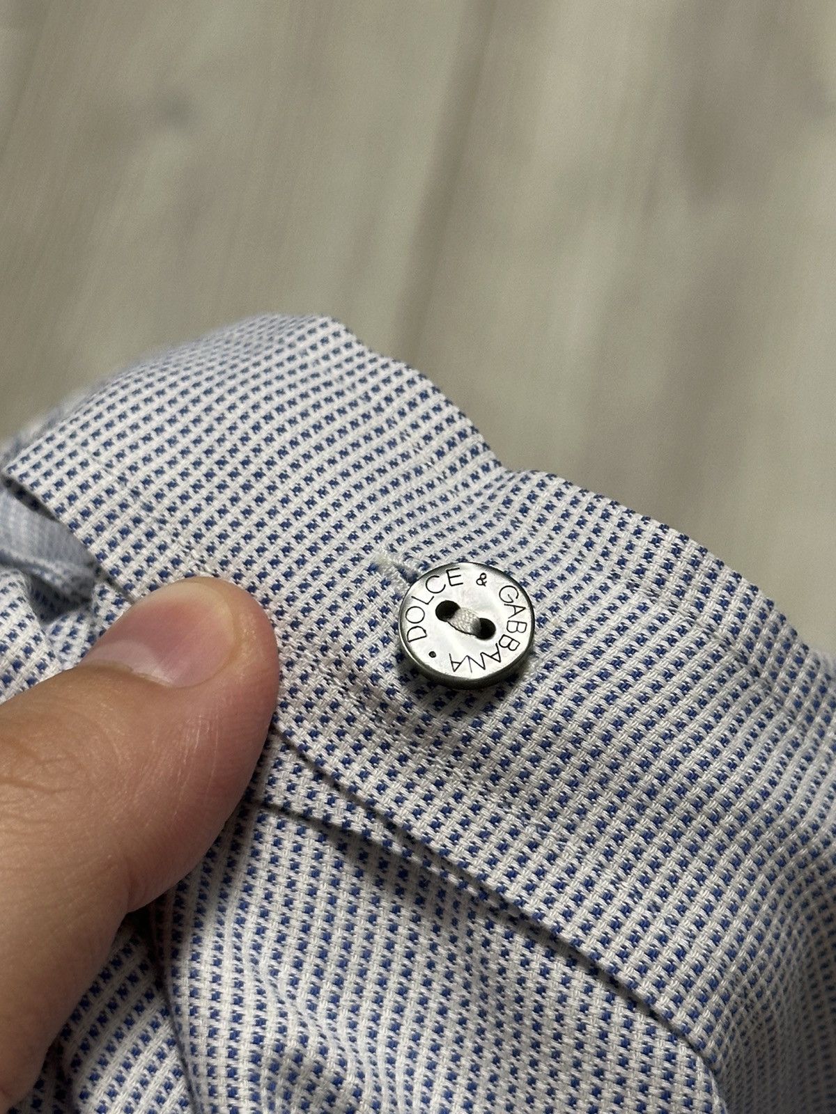 Dolce & Gabbana Dolce & Gabbana Striped Classic Luxury Shirt Size US L / EU 52-54 / 3 - 4 Thumbnail