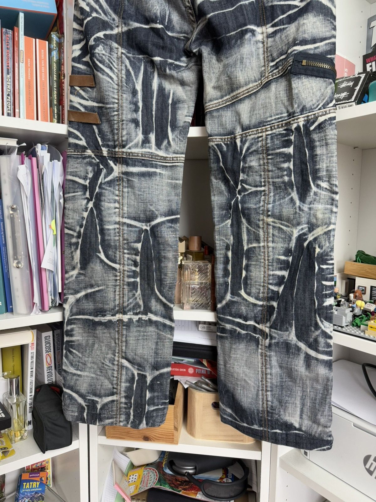 Japanese Brand Vintage y2k avantgarde style washed denim pants 34 kapital Size US 34 / EU 50 - 8 Thumbnail