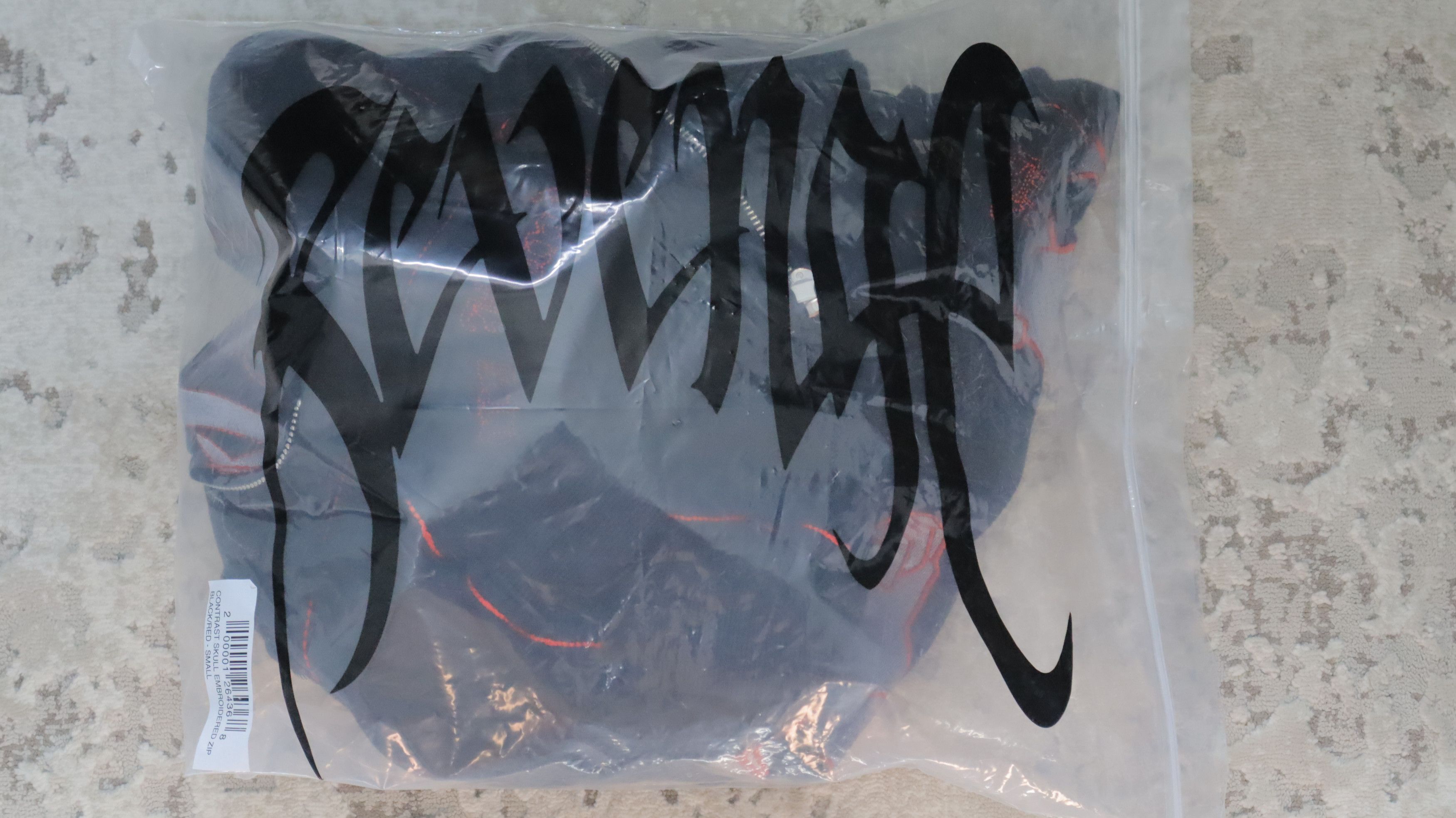Revenge Revenge Contrast Skull Embroidered Zip Size US S / EU 44-46 / 1 - 7 Thumbnail