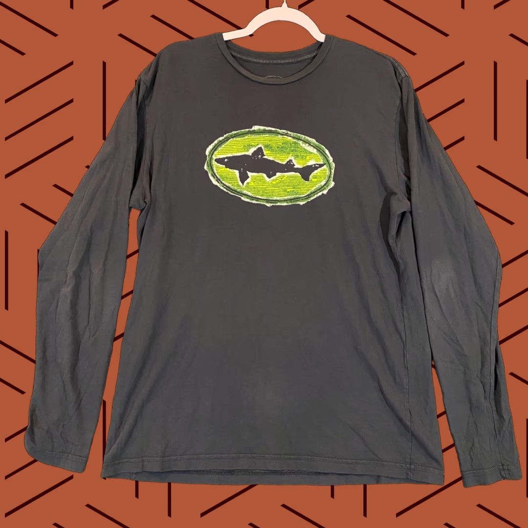 Vintage Dogfish Head Shirt Mens Medium Gray Craft Beer Tee Long Sleeve Outdoors Size US M / EU 48-50 / 2 - 1 Thumbnail