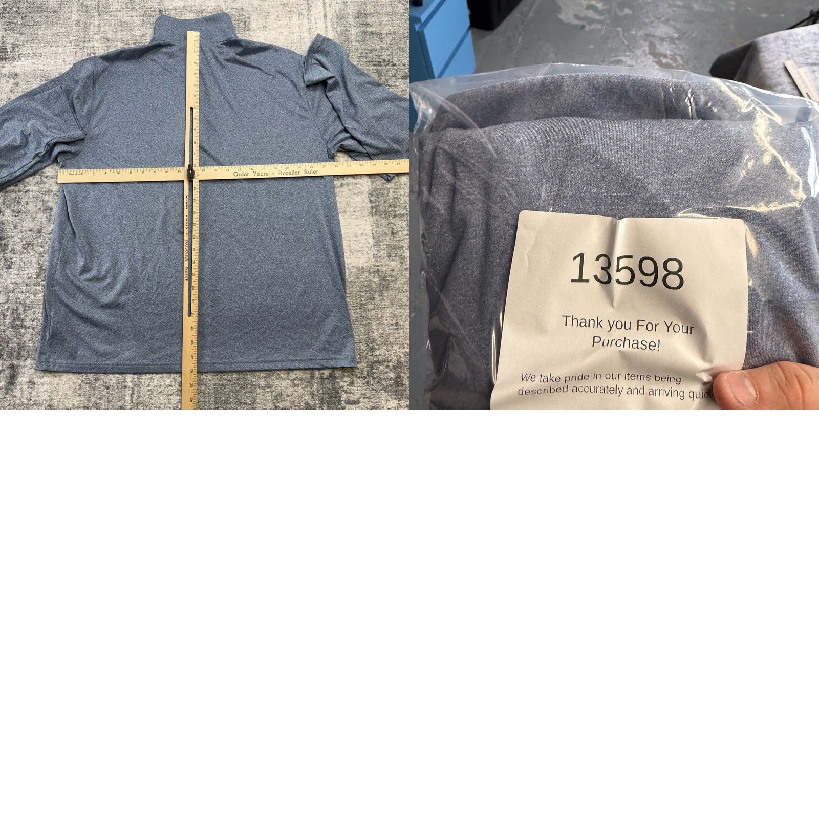 Vintage Polo Sport Ralph Lauren Shirt Mens XL Blue 1/4 Zip Performance Thermo Golf Polo Shirt Size US XL / EU 56 / 4 - 8 Thumbnail