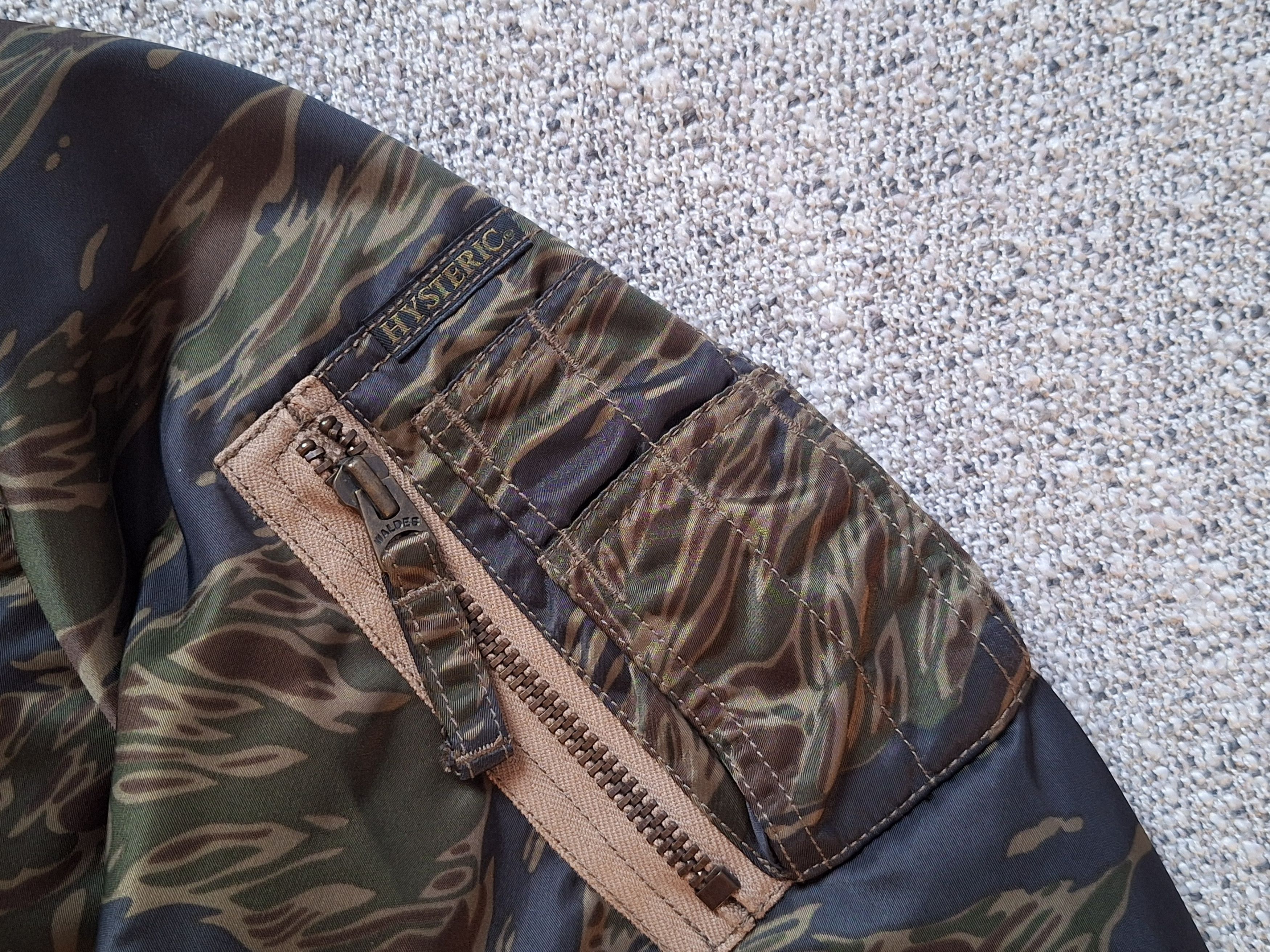 Hysteric Glamour HYSTERIC GLAMOUR / MA-1 Tiger Camo Jacket Size US M / EU 48-50 / 2 - 3 Thumbnail