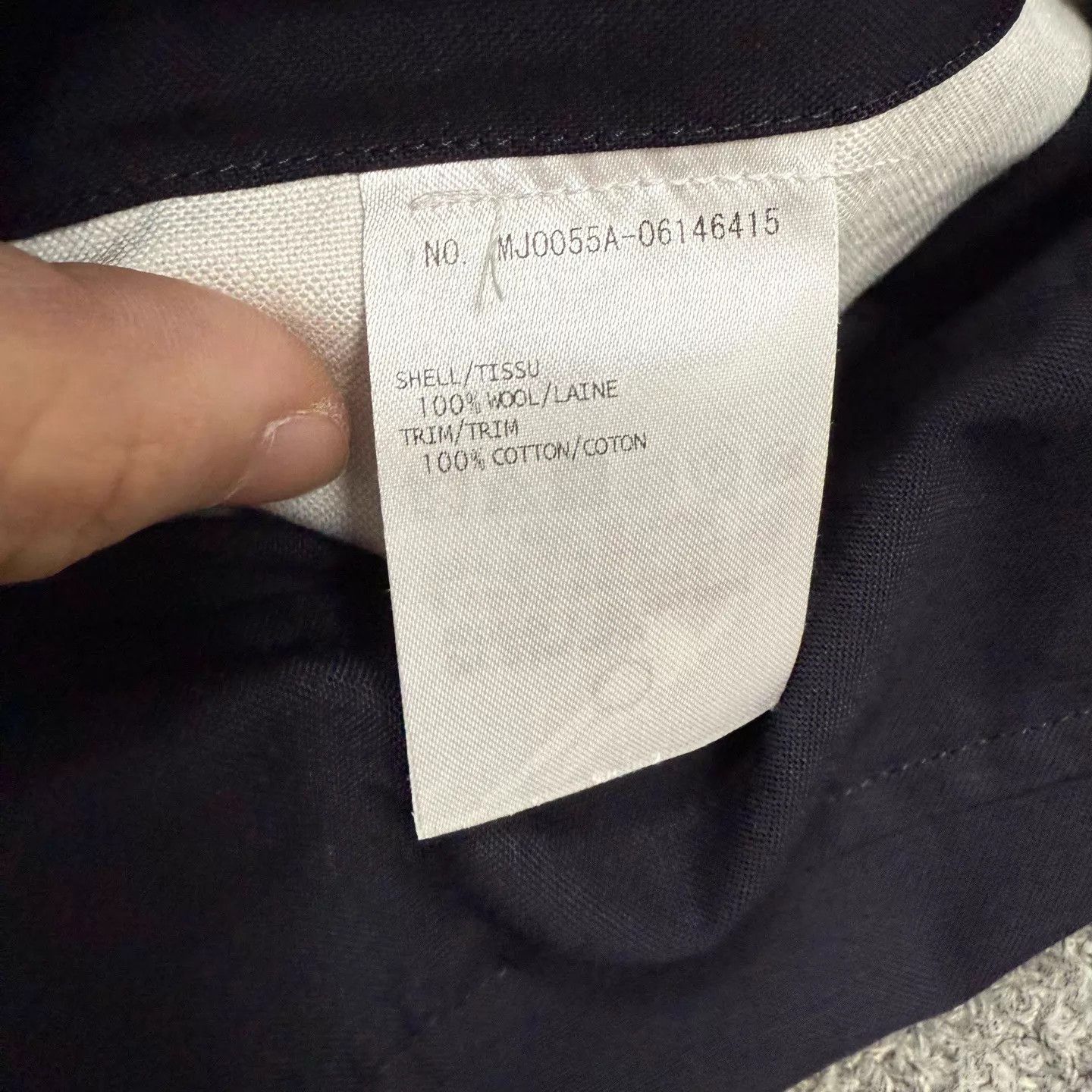 Thom Browne TB Navy 4-Stripe LS Shirt Size 0 95 New Size US XS / EU 42 / 0 - 4 Thumbnail