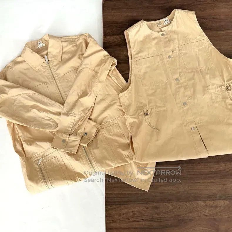 Hermes Hermes Showpiece Two-Piece Trench Coat Size XS / US 0-2 / IT 36-38 - 1 Thumbnail