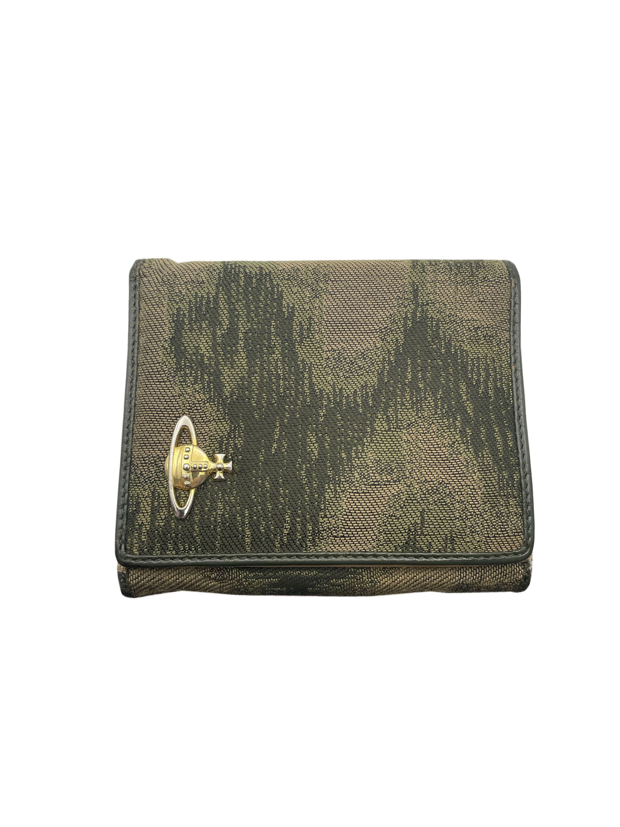 Vivienne Westwood Camo Orb Wallet | Grailed