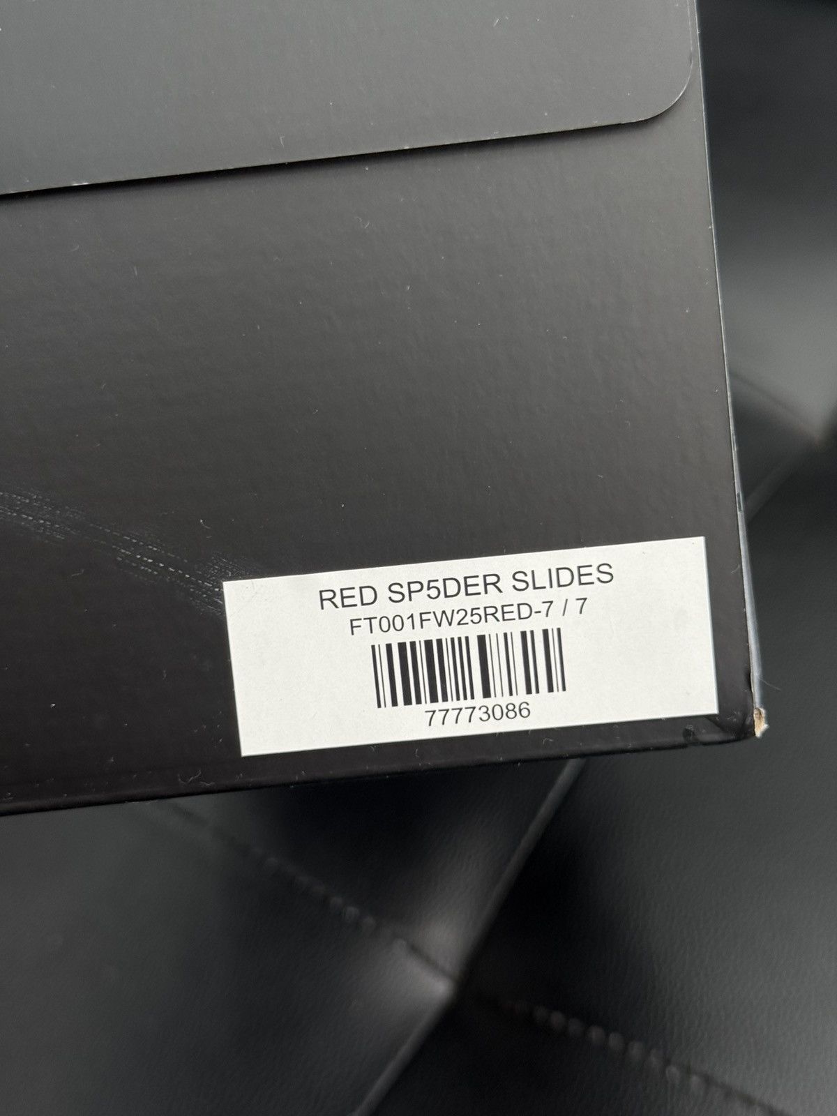 Sp5der Sp5der Red Slip On Rubber Slides Size (7) Brand New Size US 7 / EU 40 - 12 Thumbnail