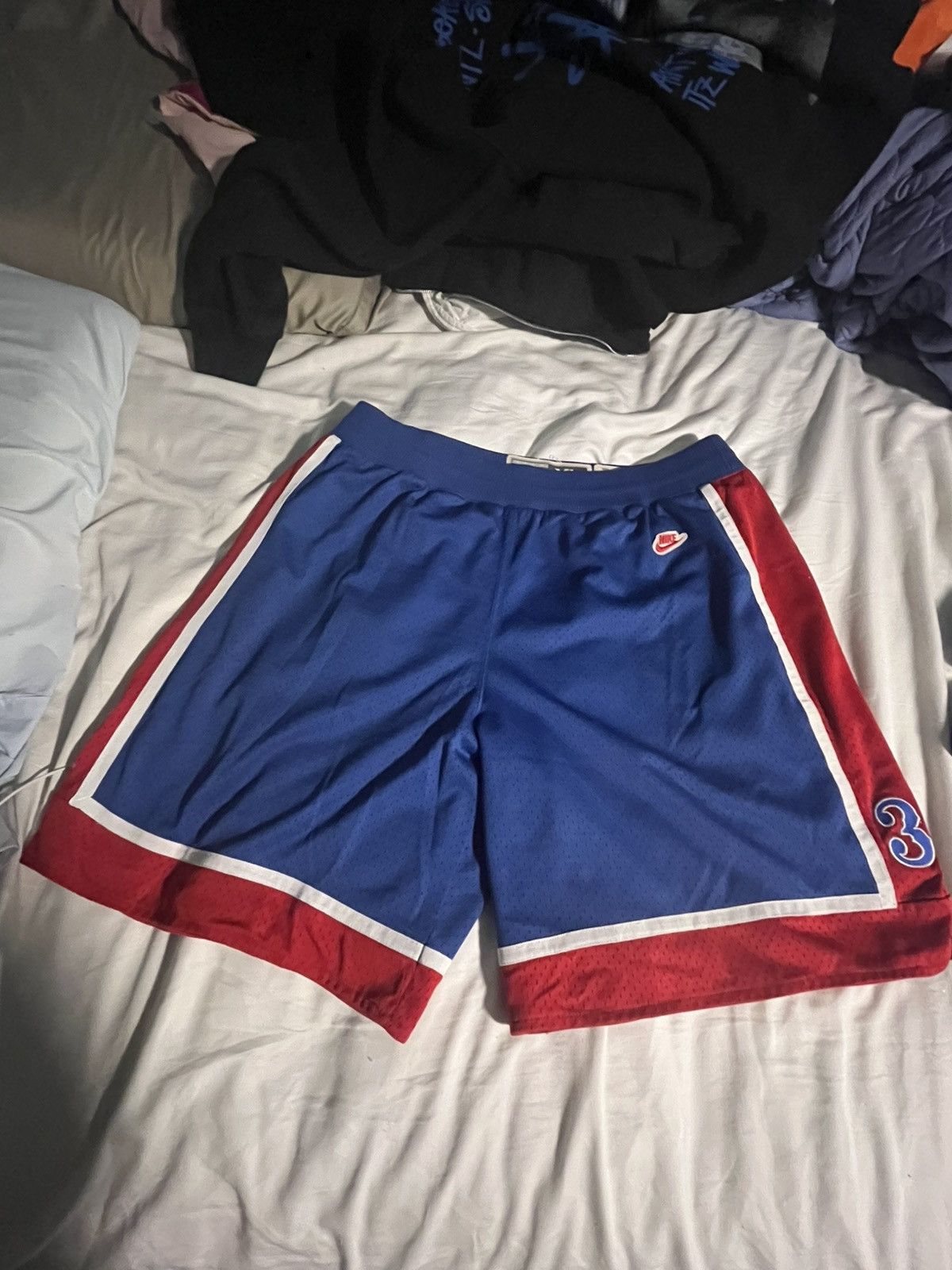 Nike × Vintage Kansas U Paul pierce shorts Size US 38 / EU 54 - 1 Thumbnail