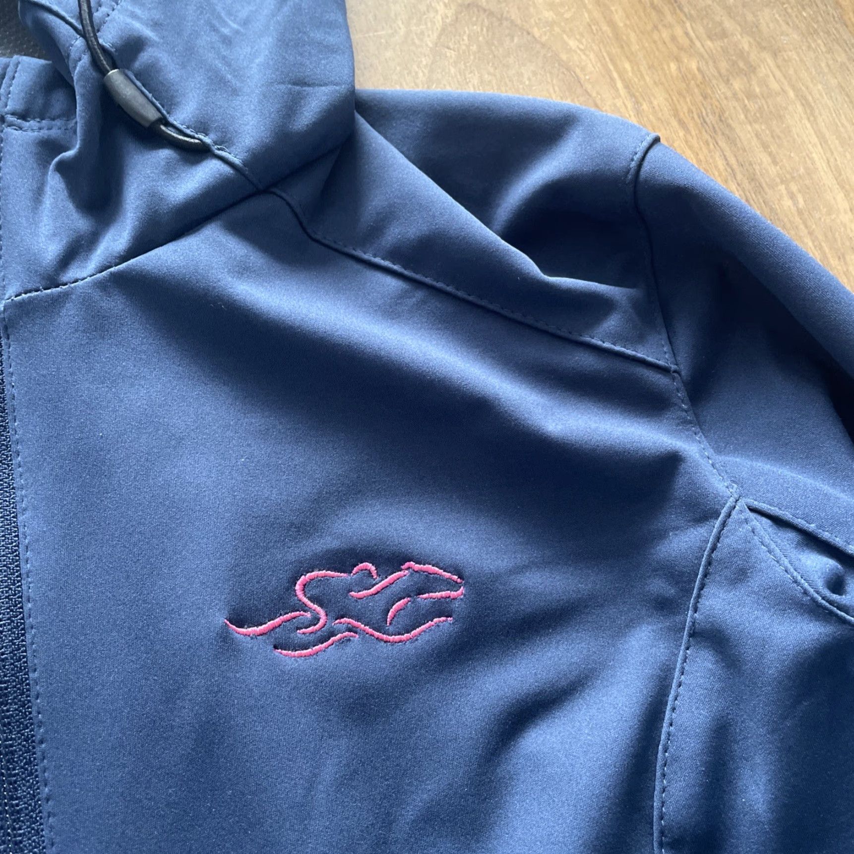 Vintage VINTAGE Embrace the Race Navy Blue Windbreaker Jacket Womens Small Long Zip Full Zip Embrace the Race Jacket Womens S Navy Blue Windbreaker Size S / US 4 / IT 40 - 3 Thumbnail