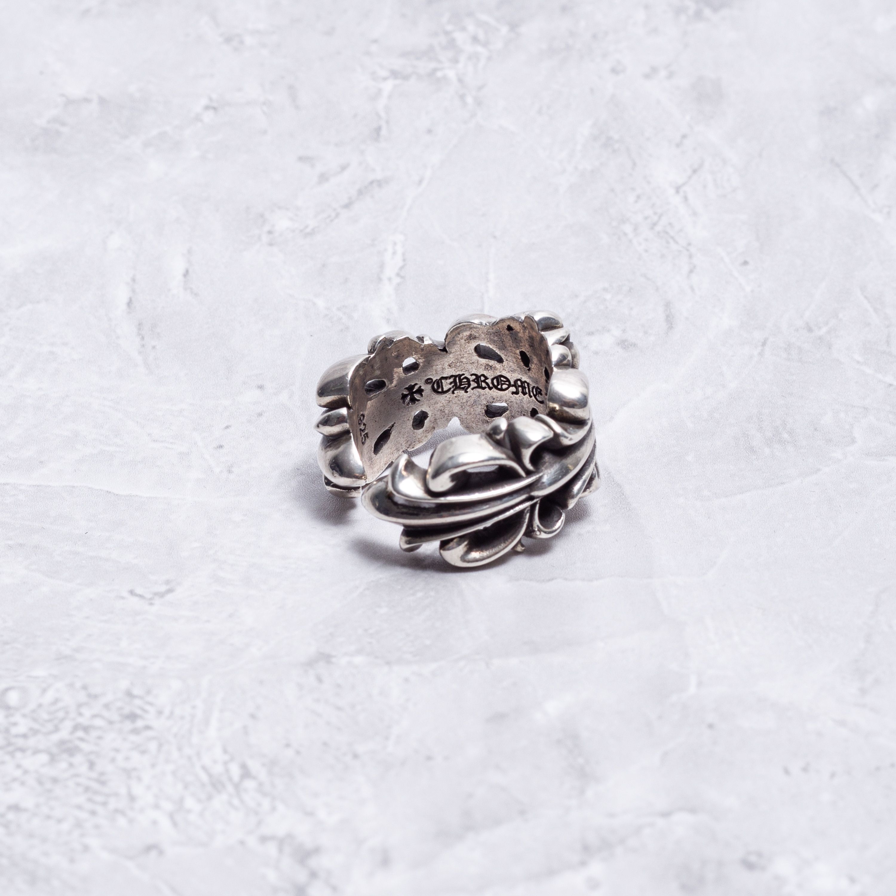 Chrome Hearts CHROME HEARTS Double Floral Ring Size ONE SIZE - 8 Thumbnail