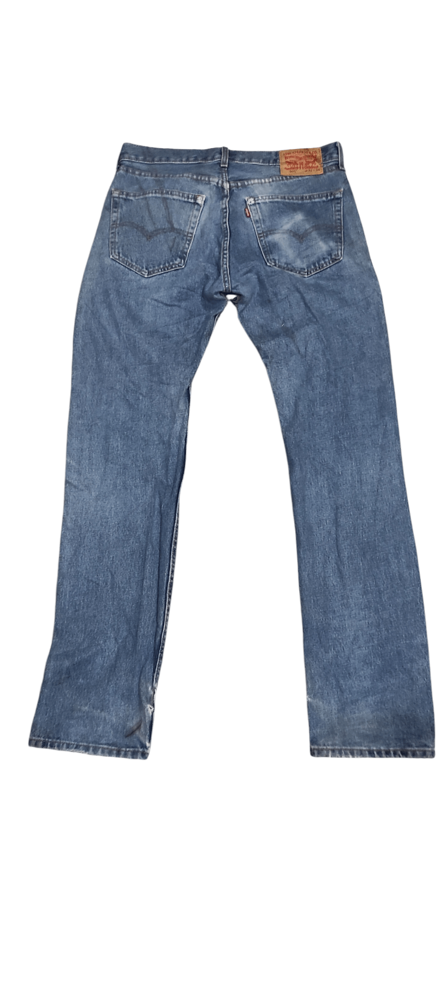 Levi's Vintage Distressed Levis 505 Dirty Washed Size US 32 / EU 48 - 2 Thumbnail