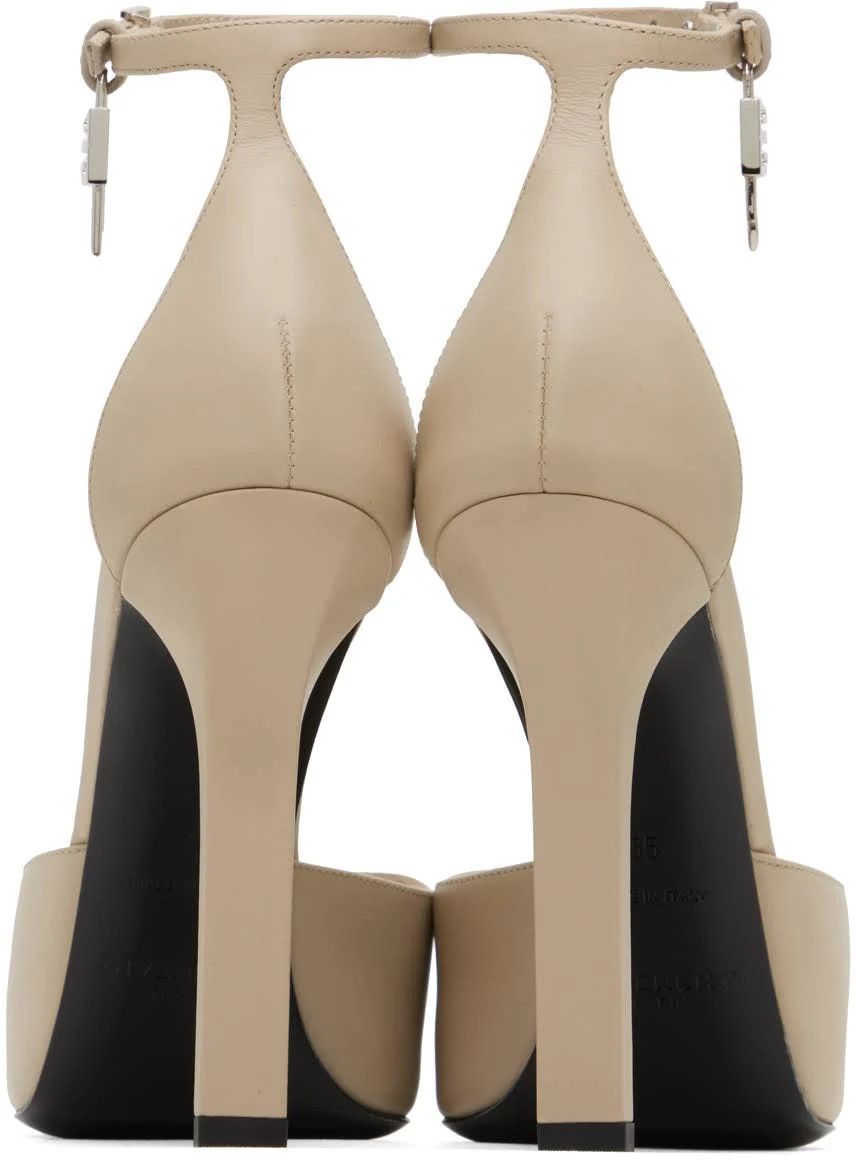Givenchy o1loc1c0724 G-Lock Pumps in Beige Size US 10 / IT 40 - 4 Thumbnail