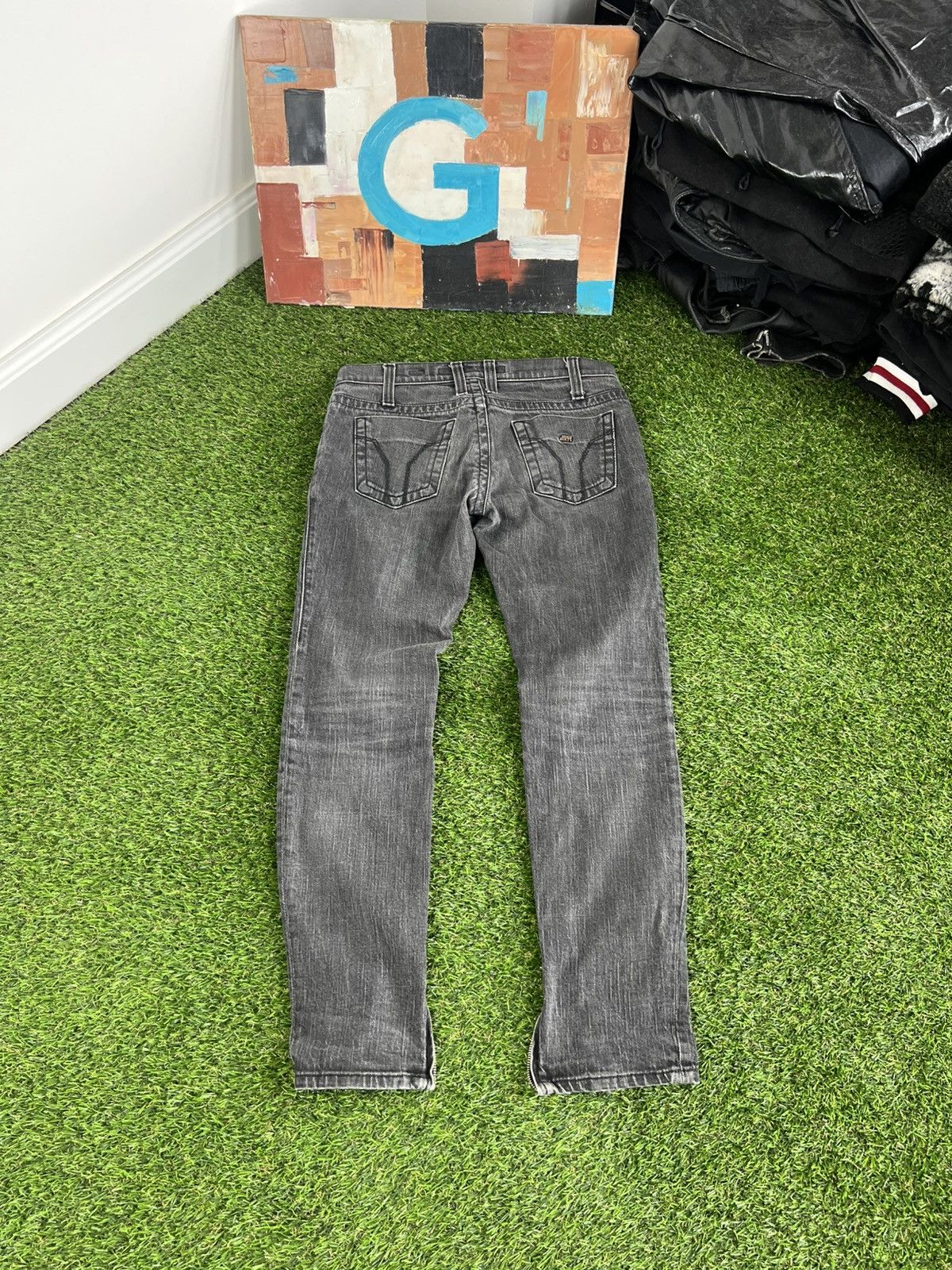 Miss Sixty Vintage Miss Sixty Jeans skinny Distressed 00s Low Rice Size 28" / US 6 / IT 42 - 7 Thumbnail