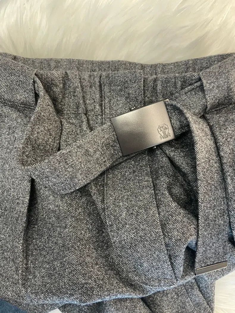 Brunello Cucinelli Brunello Cucinelli Black Grey Casual Wool Long Trousers Size 28" / US 6 / IT 42 - 4 Thumbnail