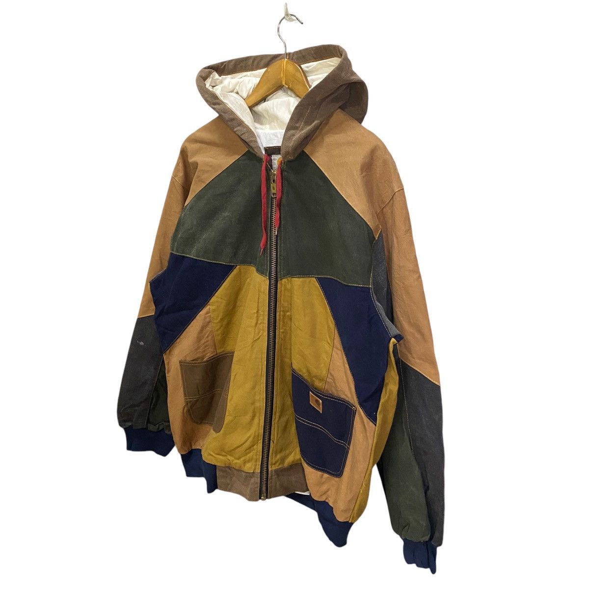 Carhartt Vintage reworked Carhartt active Jacket patchwork Size US L / EU 52-54 / 3 - 2 Thumbnail