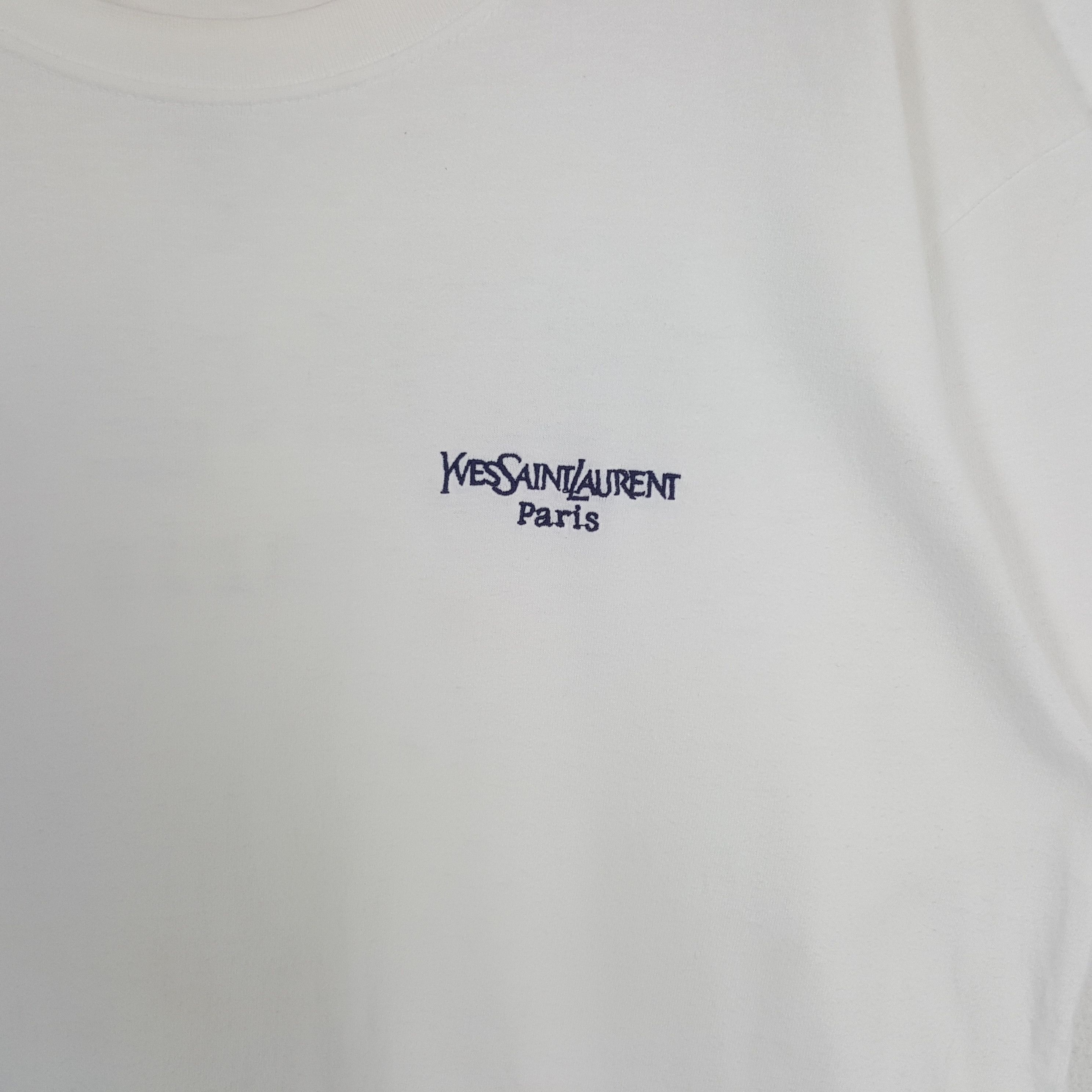 Vintage × Yves Saint Laurent Vintage Yves Saint Laurent Italian Brand Tshirt Size US L / EU 52-54 / 3 - 4 Thumbnail