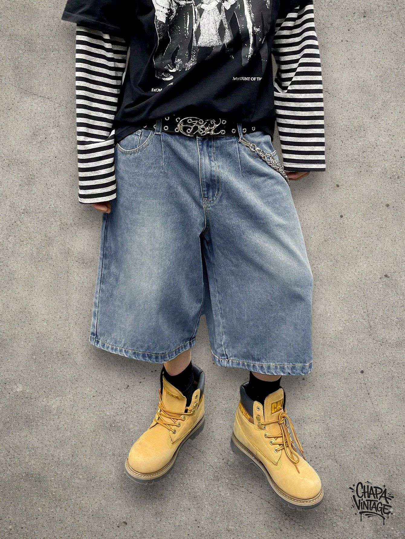 Vintage Washed jeans jorts Size US 32 / EU 48 - 1 Thumbnail