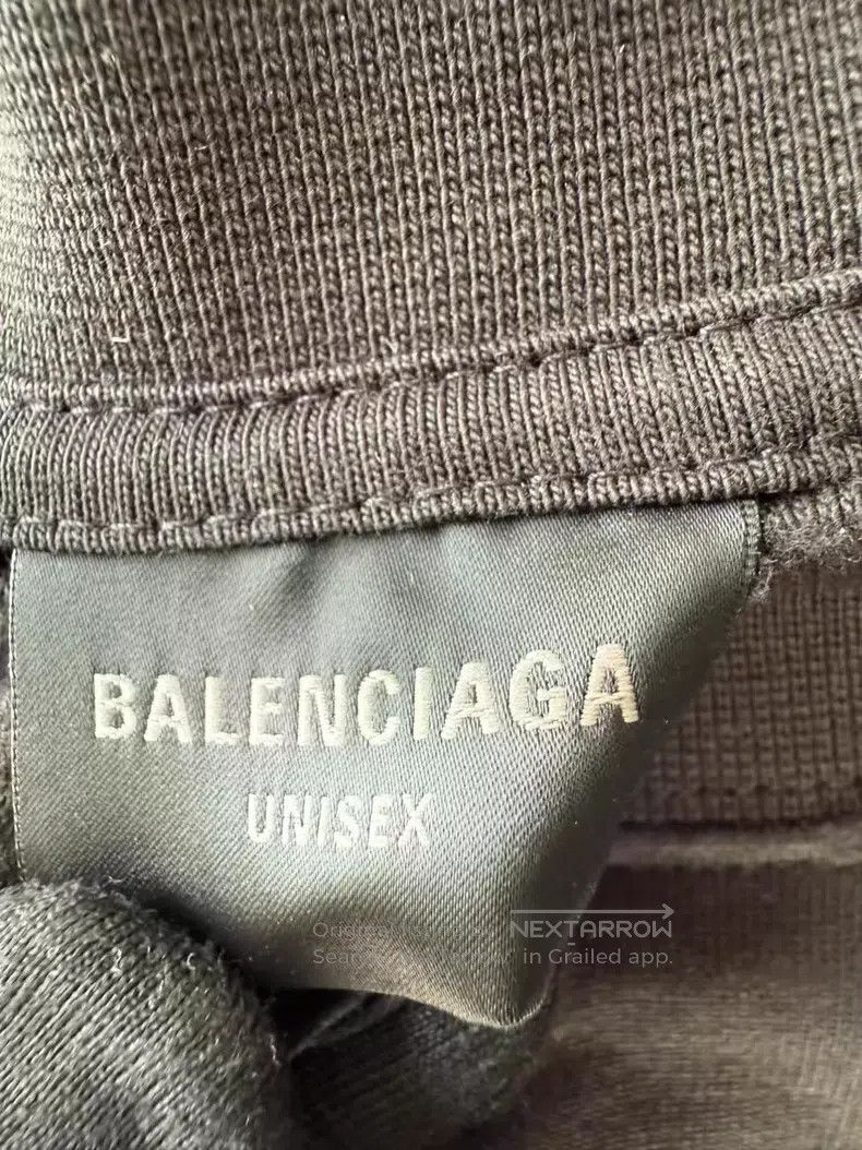 Balenciaga Balenciaga Front and Back Crystal Logo Short Sleeve Size US S / EU 44-46 / 1 - 5 Thumbnail