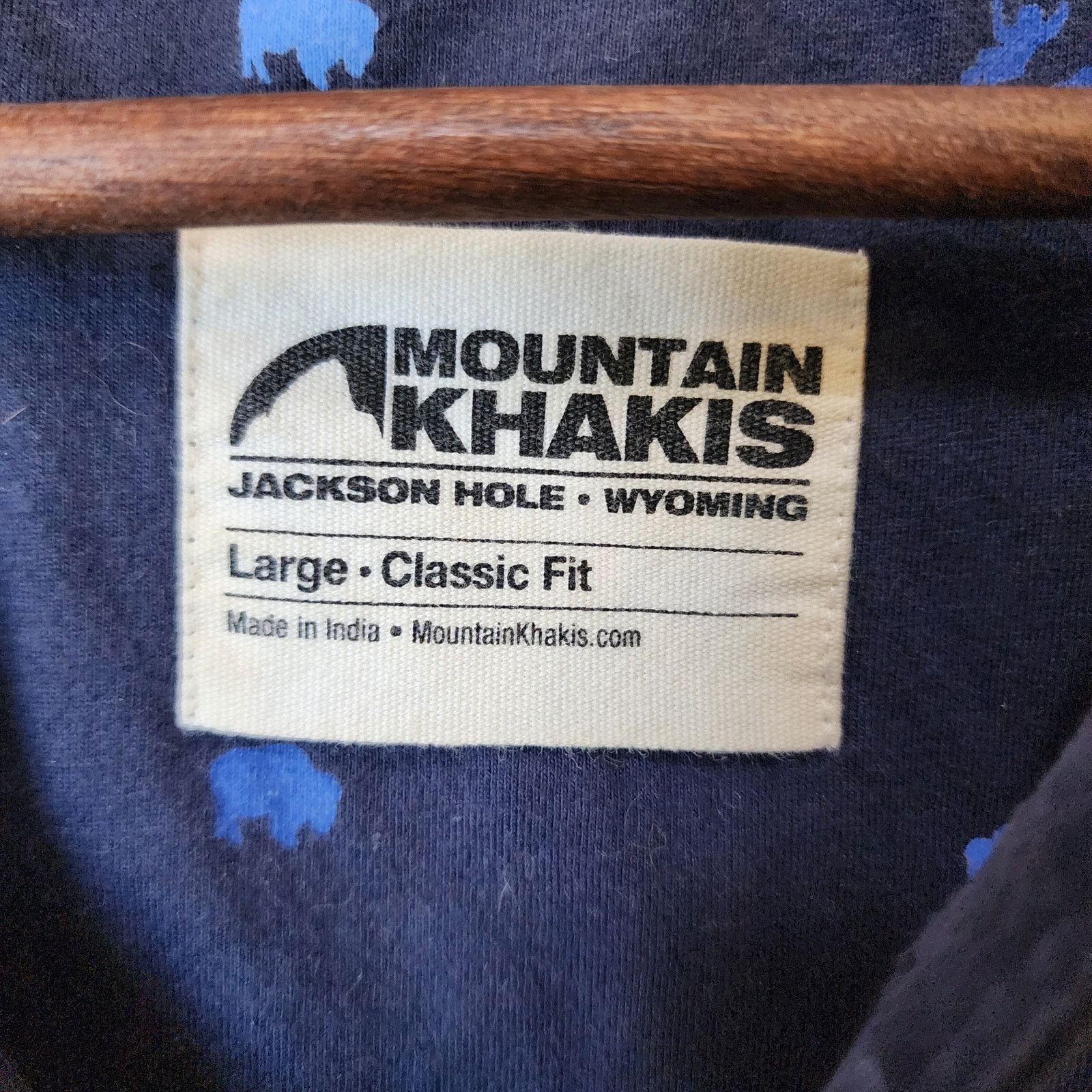 Mountain Khakis Mountain Khakis Large Buffalo Print Shirt Size US L / EU 52-54 / 3 - 3 Thumbnail