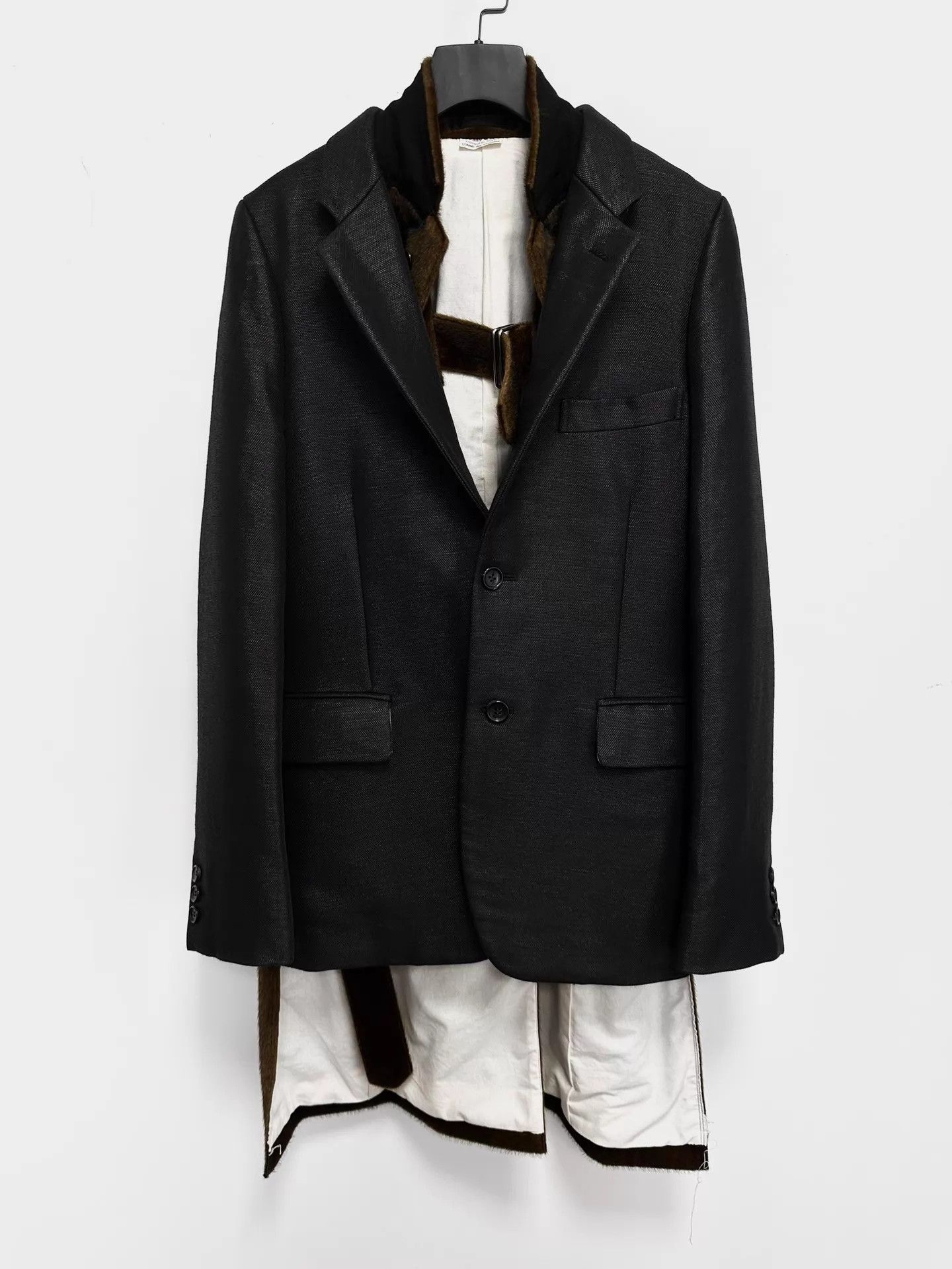 Comme des Garcons Comme des Garçons 17FW Boyhood 2Pc Fur Jacket S Unisex Size US S / EU 44-46 / 1 - 1 Thumbnail