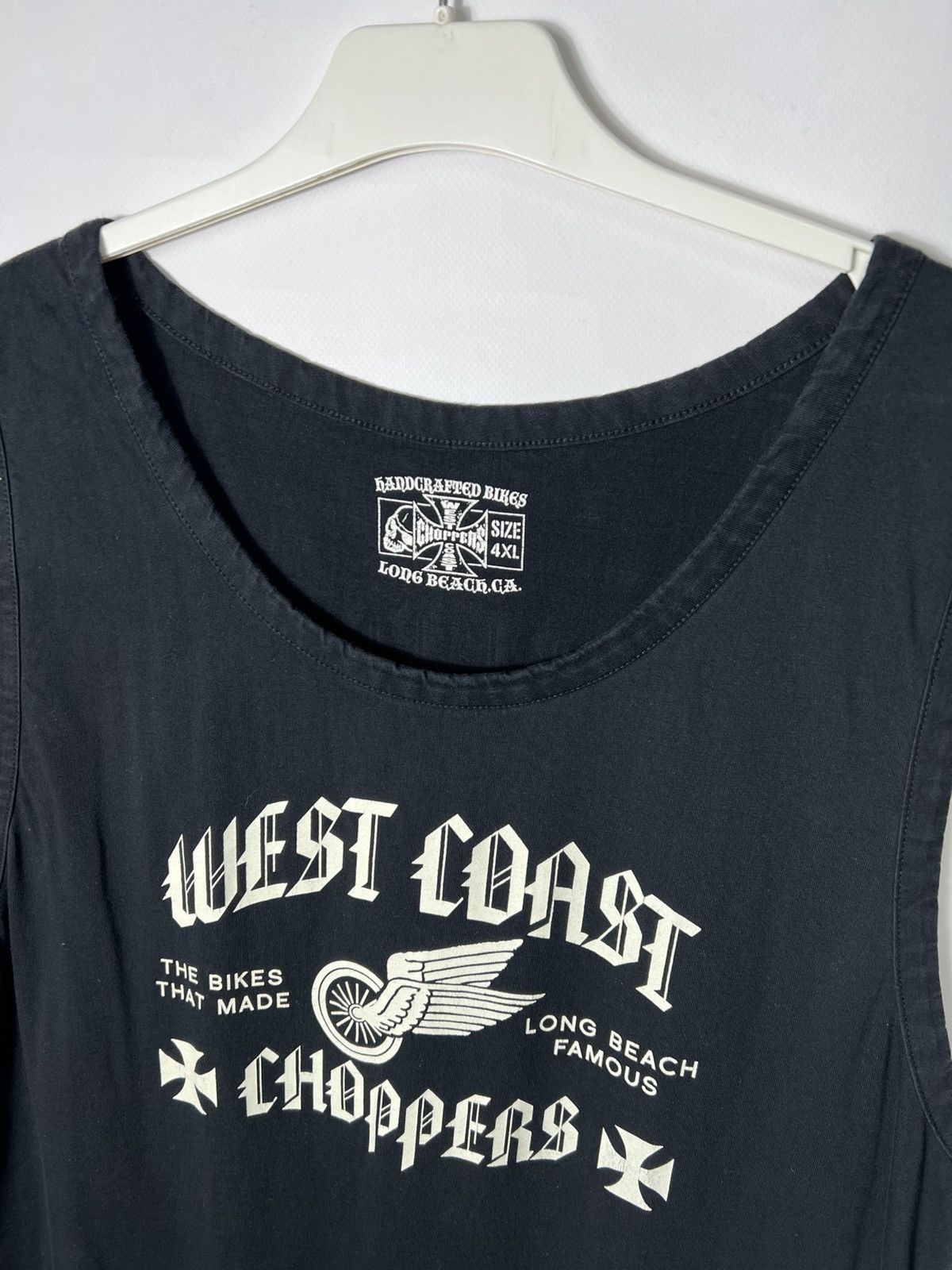 West Coast Choppers Vintage streetwear y2k West Coast Choppers Tank Top Tee Size US L / EU 52-54 / 3 - 3 Thumbnail