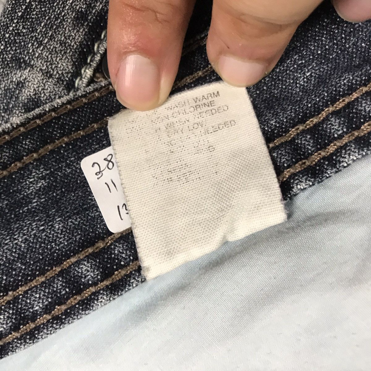 Japanese Brand RIPPED DISTRESSED PEPE JEANS BAGGY PANTS Size US 38 / EU 54 - 17 Thumbnail