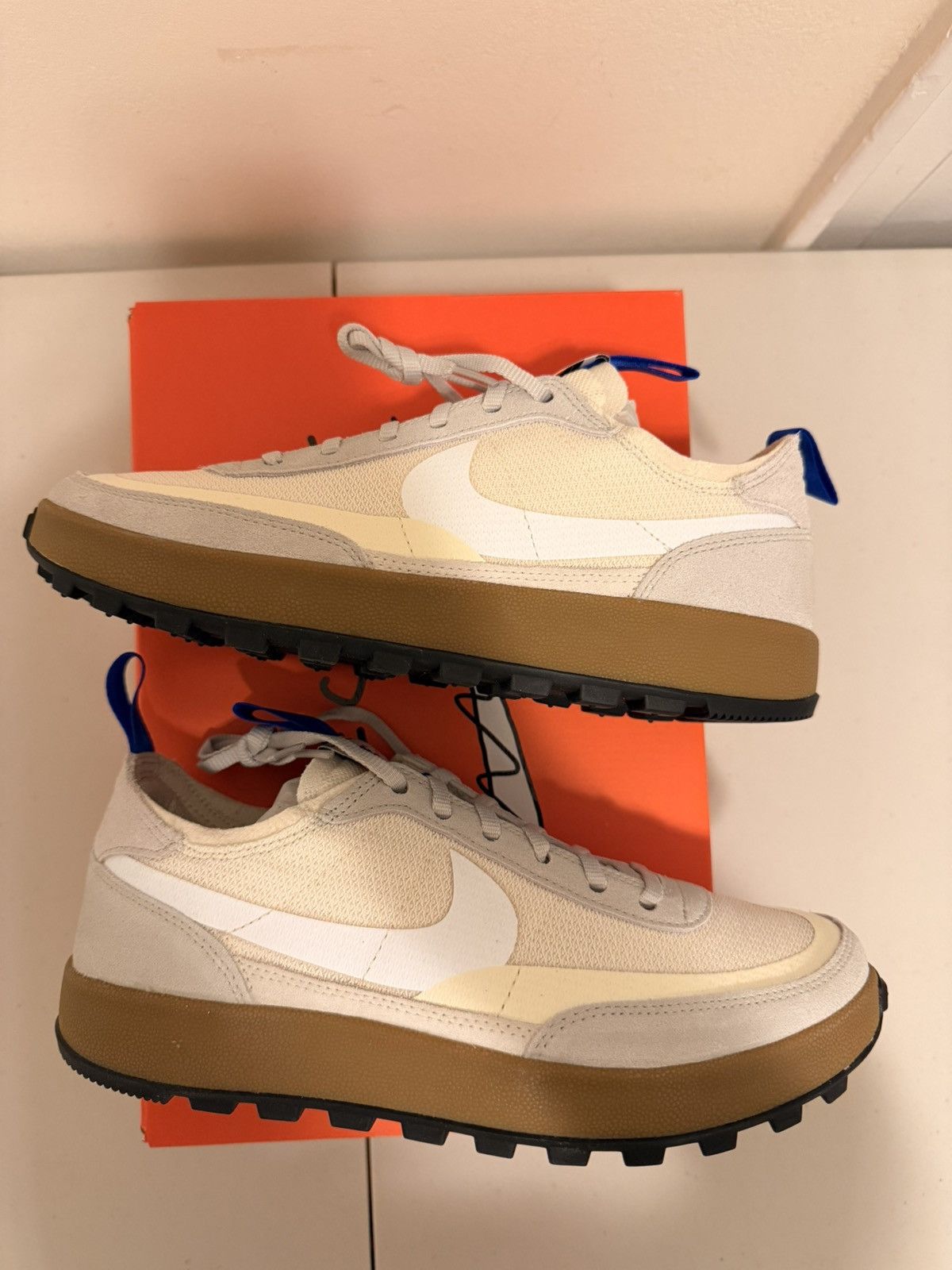 Nike × Tom Sachs NikeCraft General Purpose Shoe Tom Sachs Light Cream sz 8.5 Size US 8.5 / EU 41-42 - 1 Thumbnail