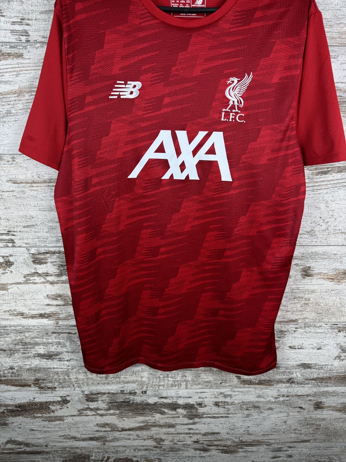 New Balance × Vintage Mens Vintage New Balance Liverpool FC T-shirt soccer jersey Size US XL / EU 56 / 4 - 4 Thumbnail
