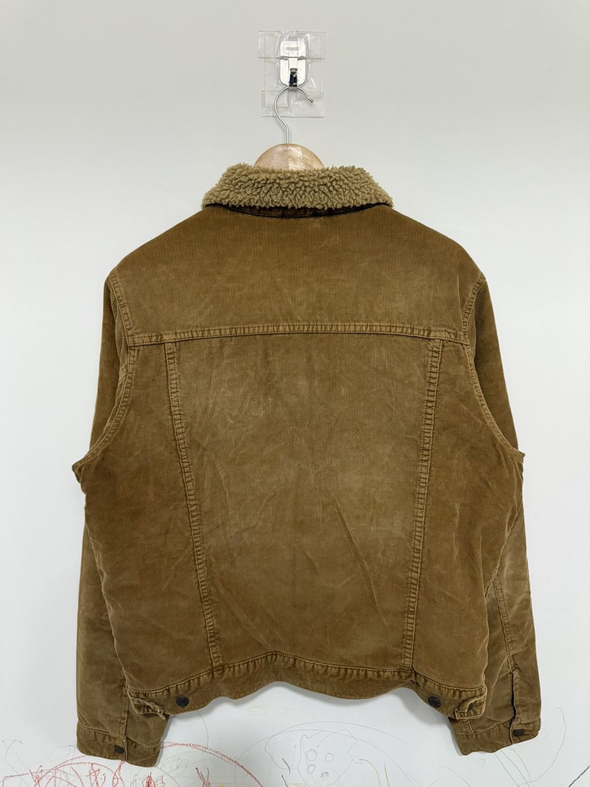 Abercrombie & Fitch Vintage Abercrombie & Fitch Workwear Corduroy Brown Jacket Size US XL / EU 56 / 4 - 2 Thumbnail